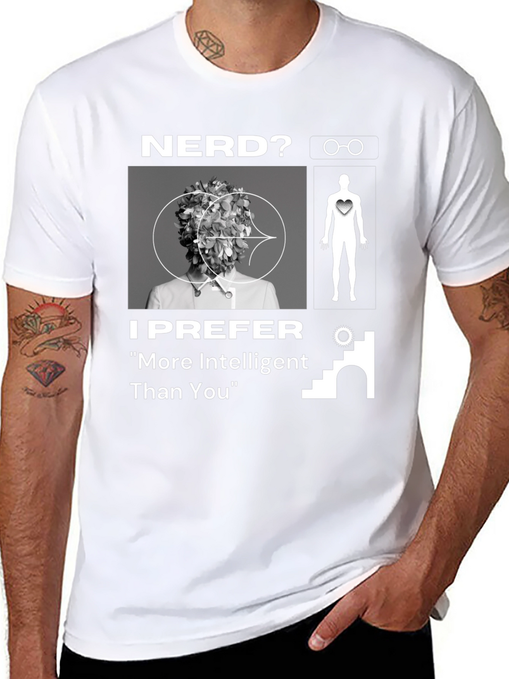 Nerd? More Intelligent Than You T-Shirt