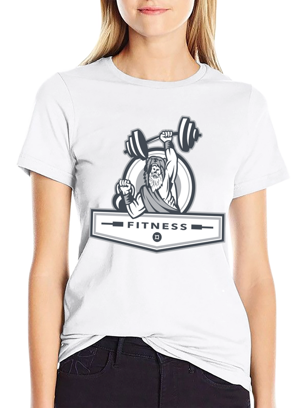Fitness Zeus Graphic Tee - Power and Style