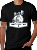 Fitness Zeus Graphic Tee - Power and Style