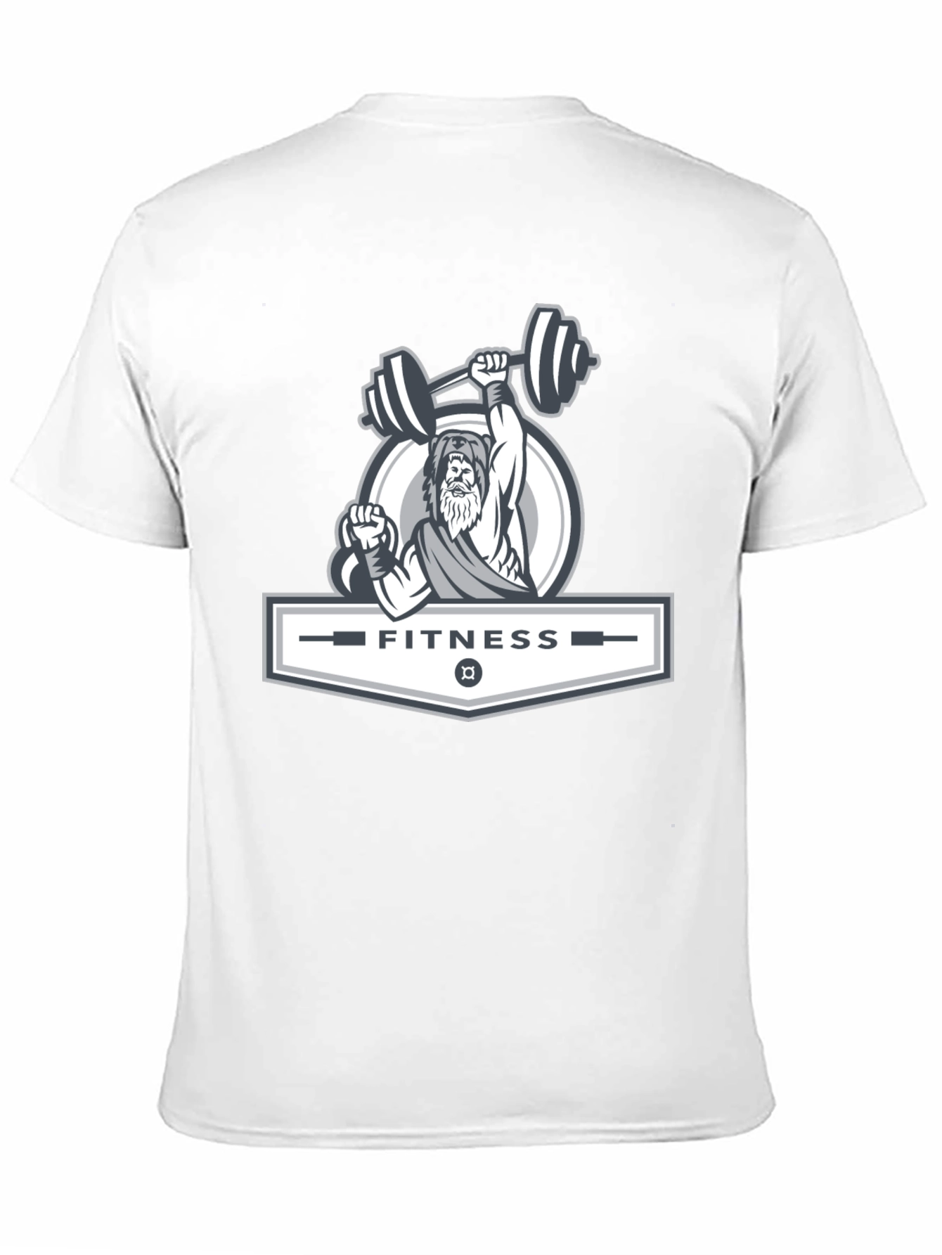 Fitness Zeus Graphic Tee - Power and Style