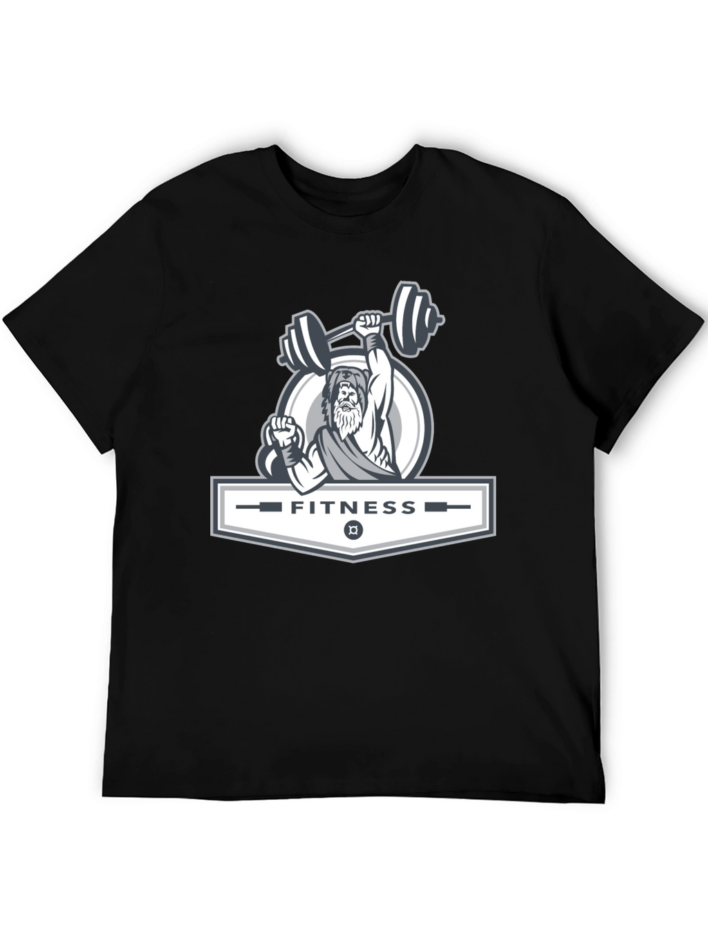 Fitness Zeus Graphic Tee - Power and Style