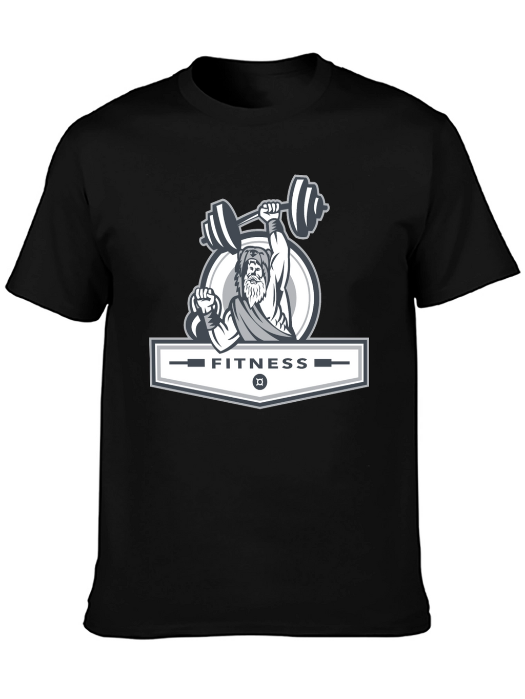 Fitness Zeus Graphic Tee - Power and Style