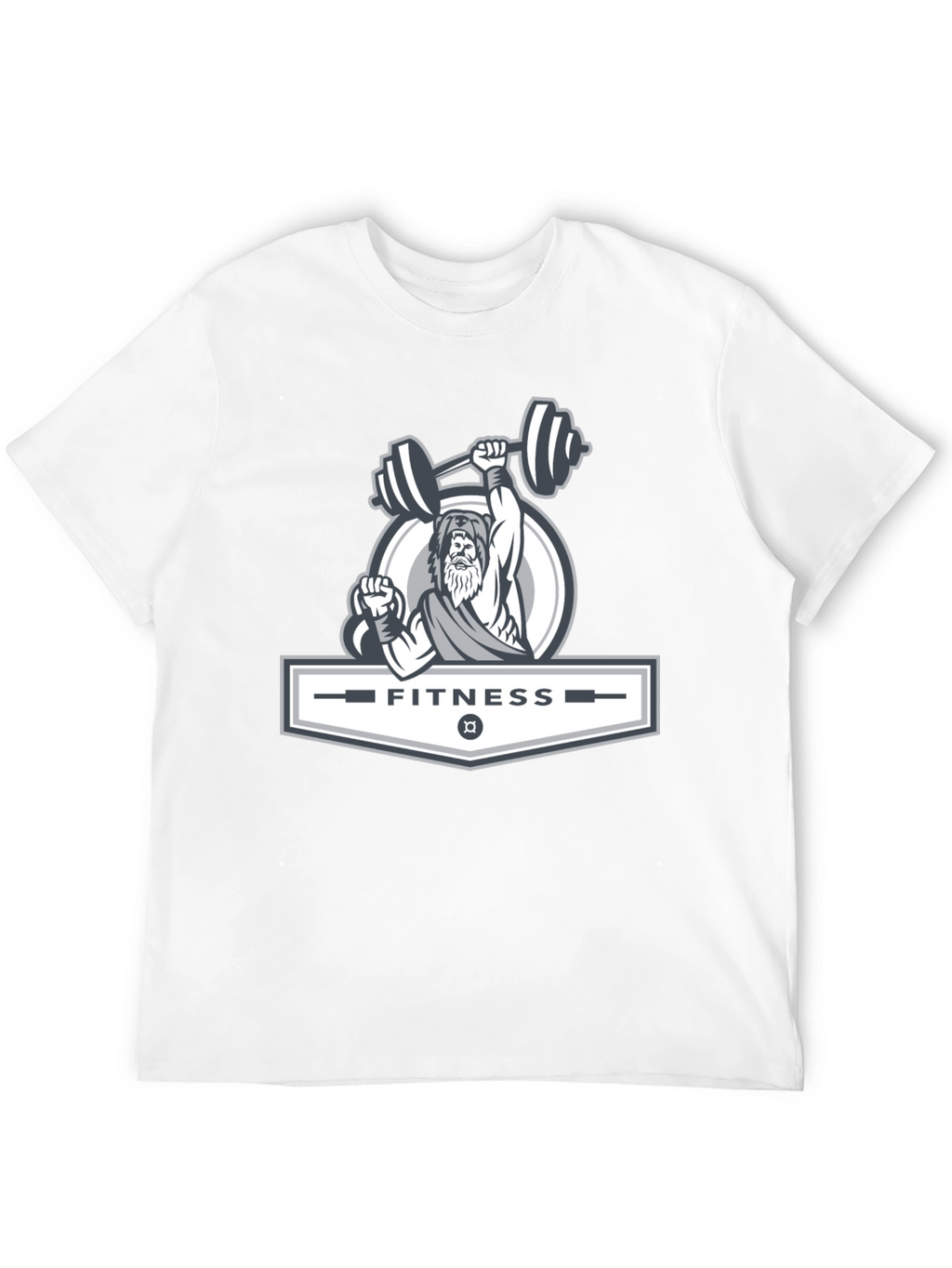 Fitness Zeus Graphic Tee - Power and Style