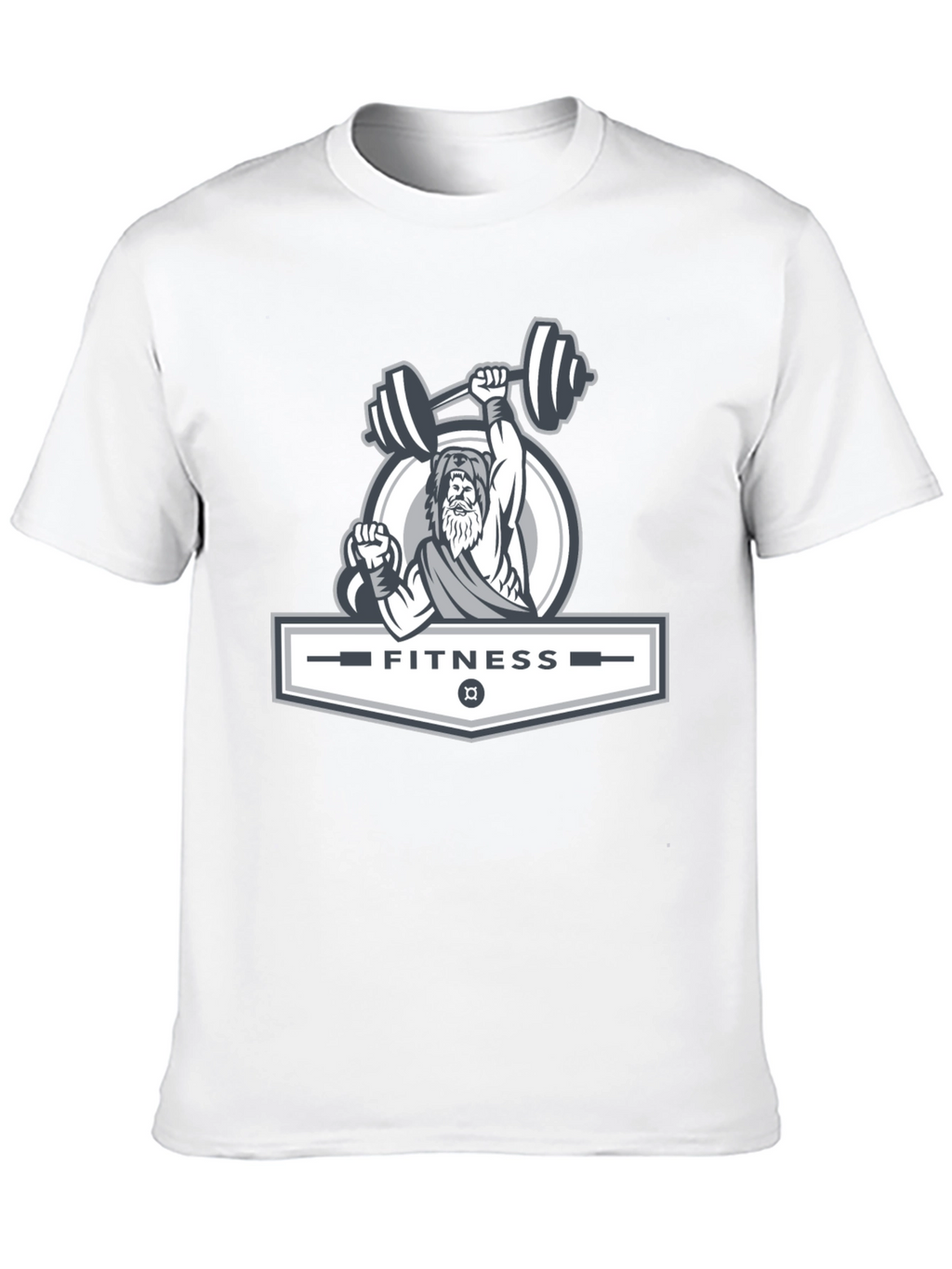 Fitness Zeus Graphic Tee - Power and Style
