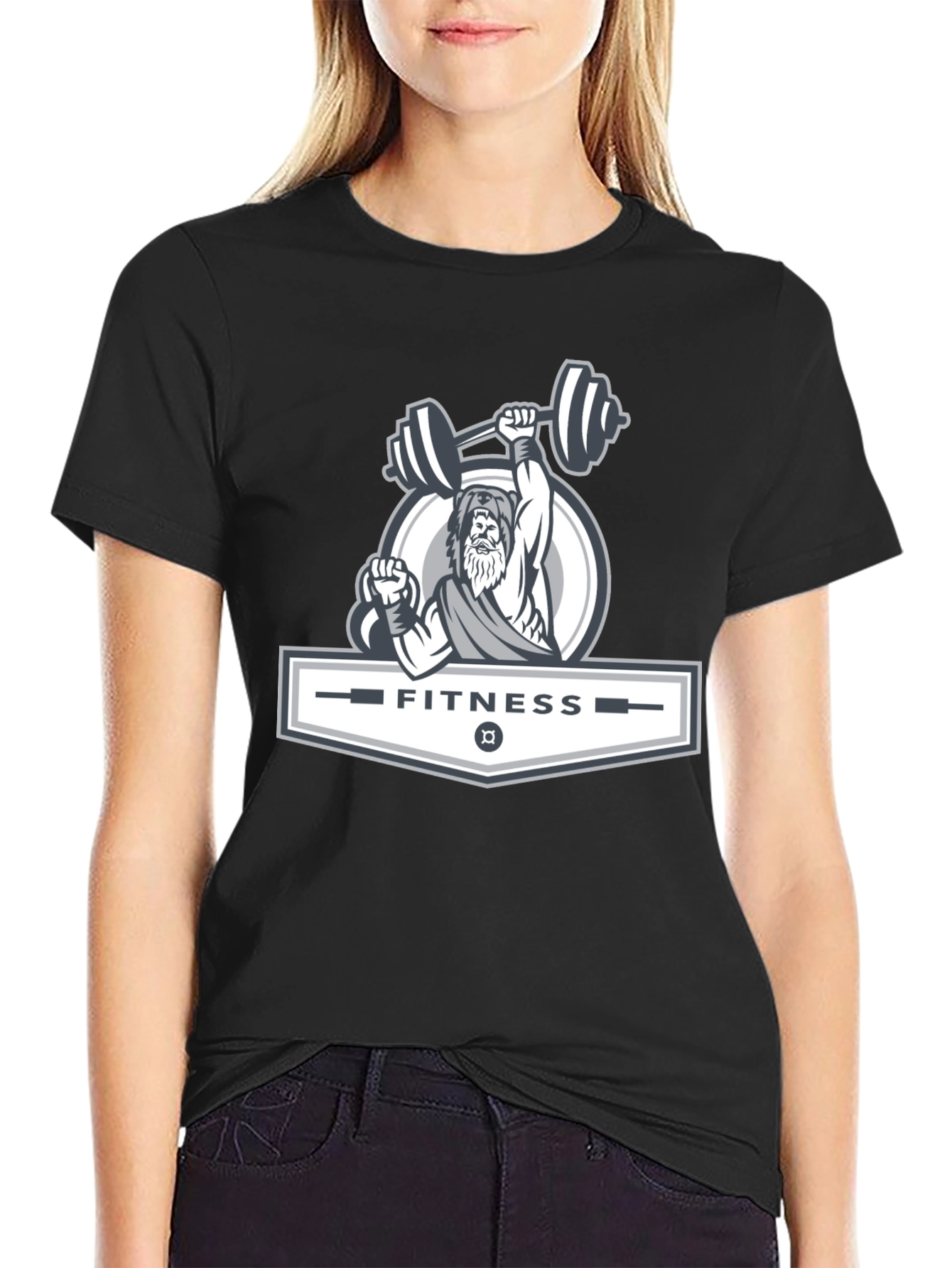 Fitness Zeus Graphic Tee - Power and Style