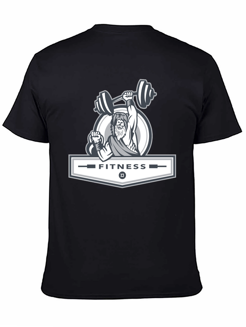 Fitness Zeus Graphic Tee - Power and Style