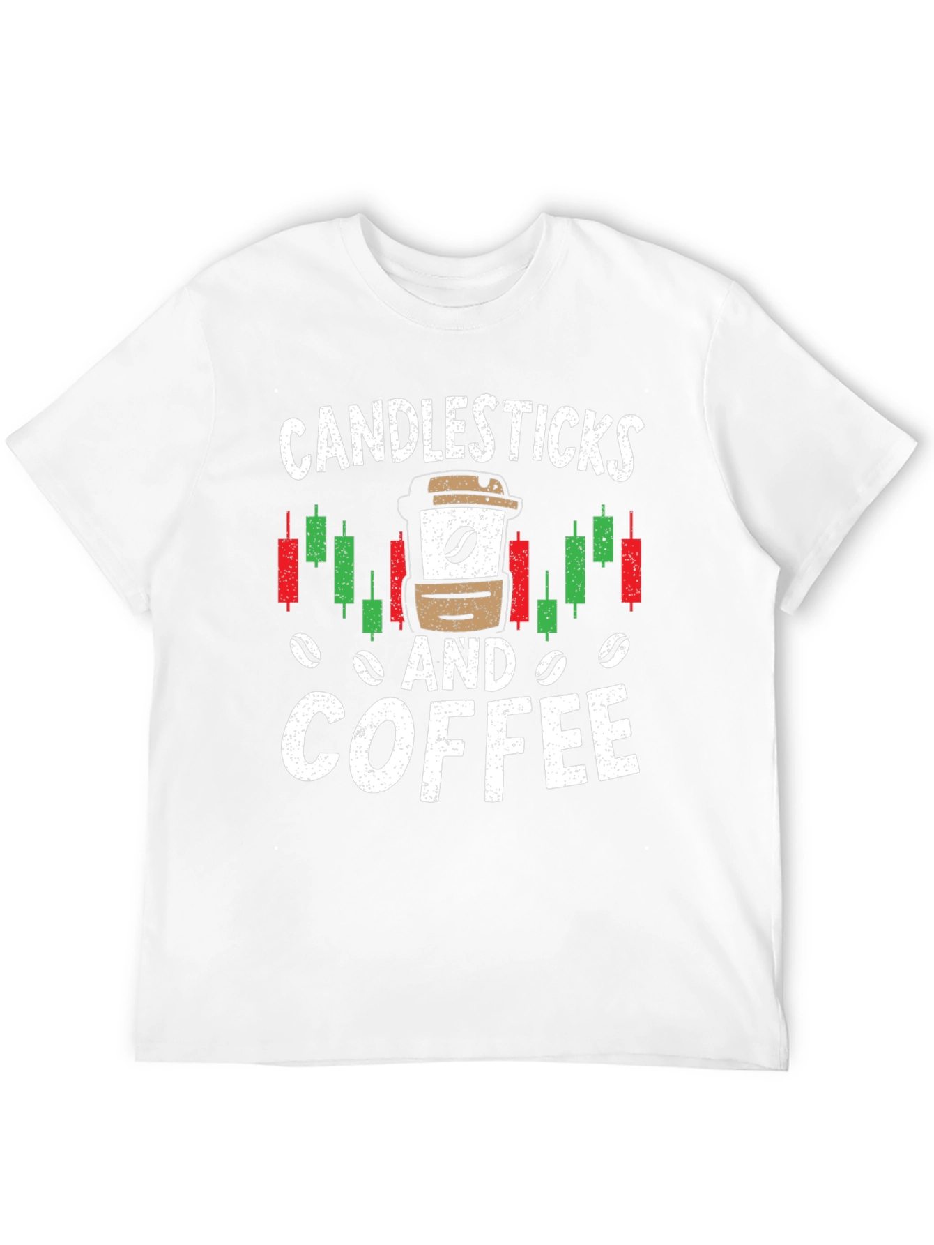Candlesticks and Coffee Graphic T-Shirt