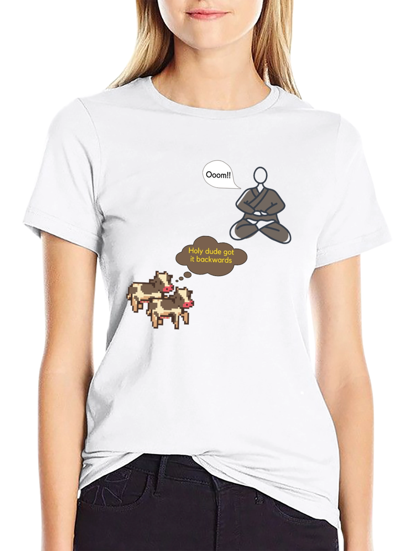 Zen Pixel Art T-Shirt