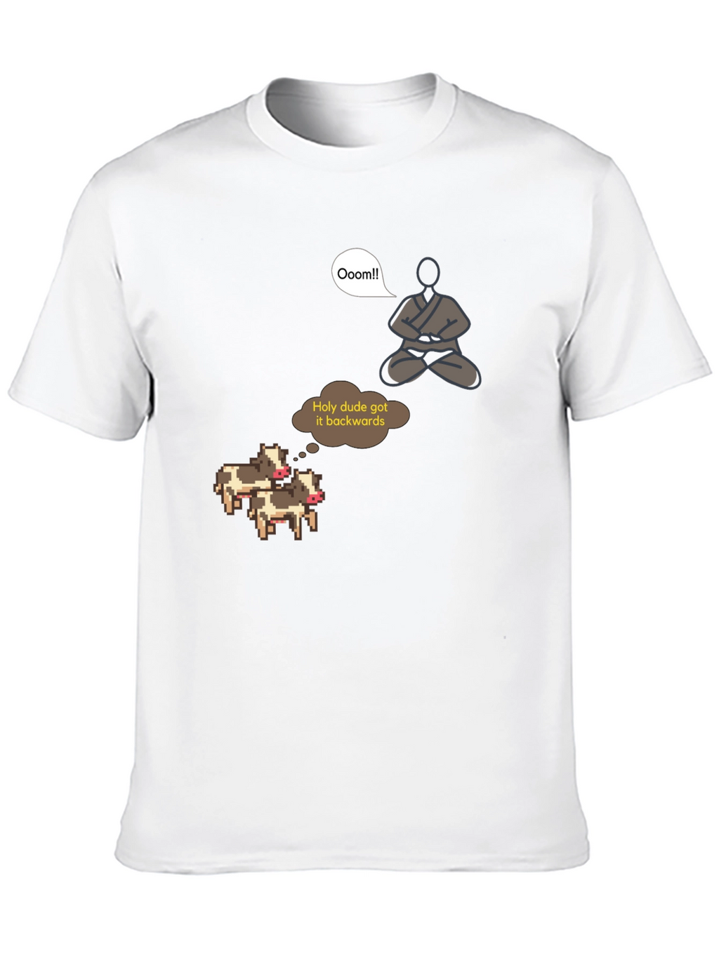 Zen Pixel Art T-Shirt
