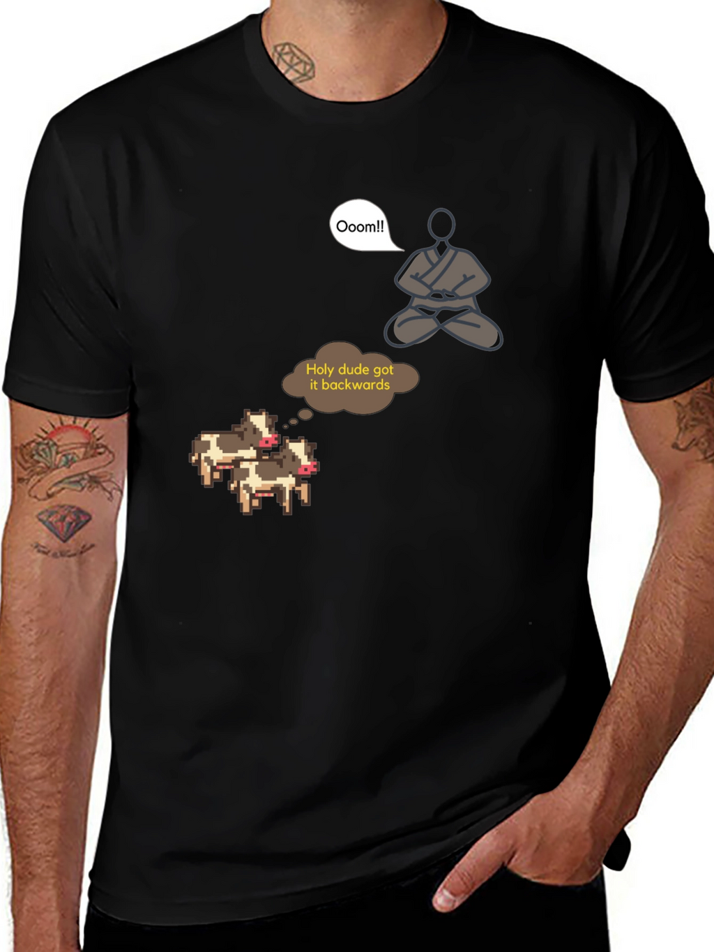 Zen Pixel Art T-Shirt