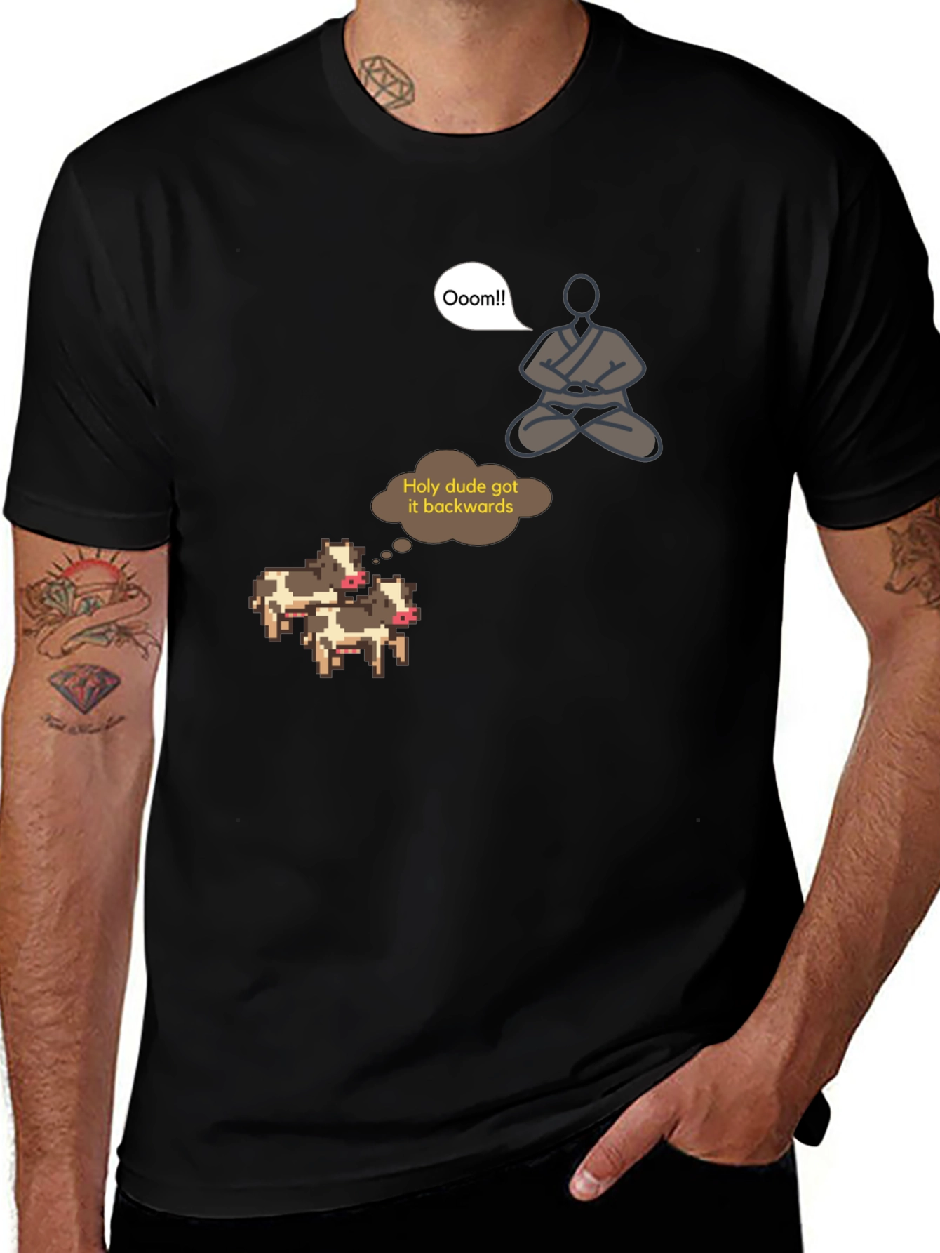 Zen Pixel Art T-Shirt