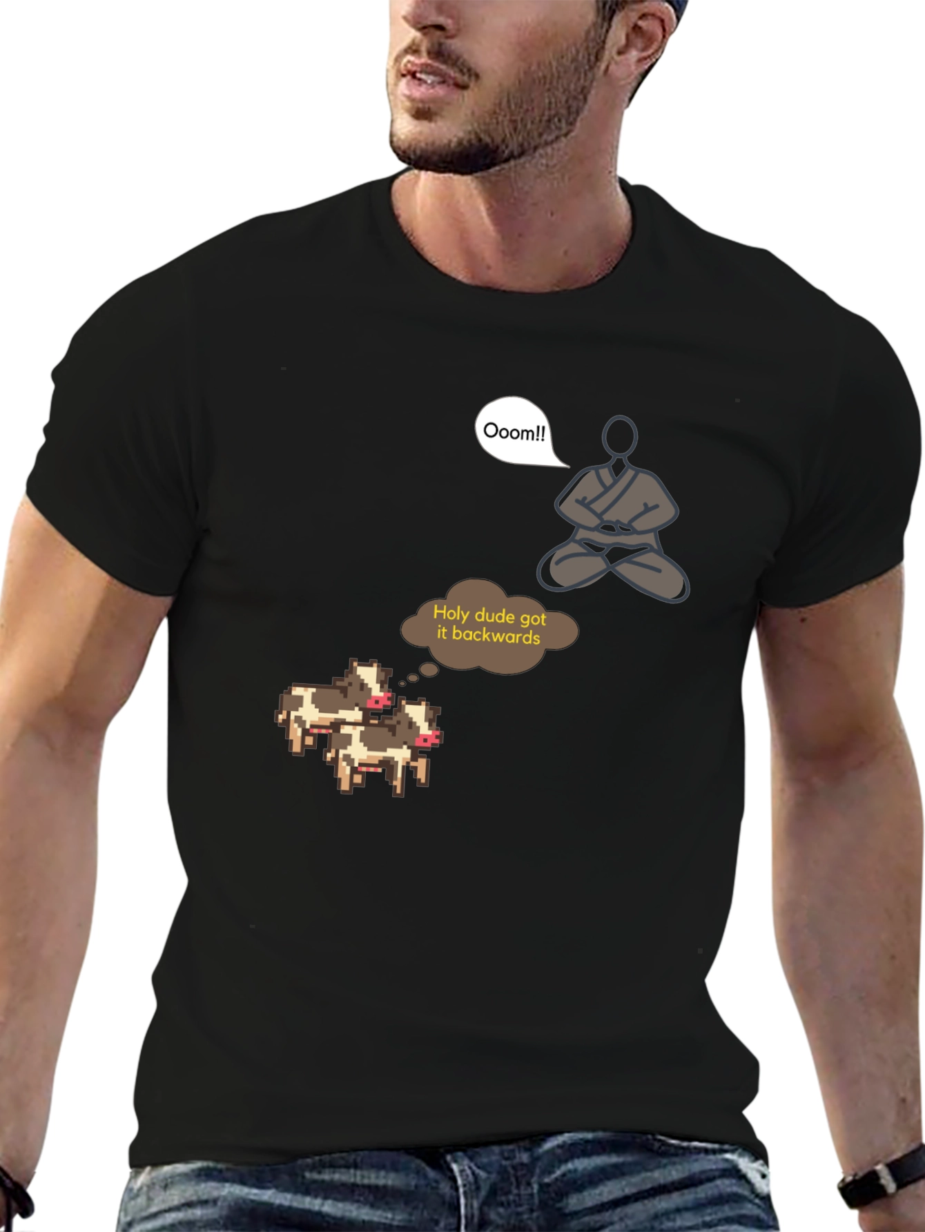 Zen Pixel Art T-Shirt