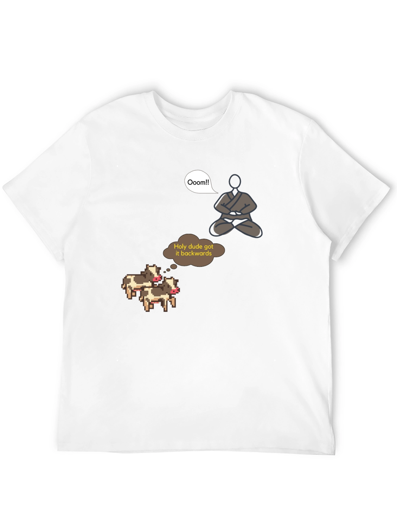 Zen Pixel Art T-Shirt