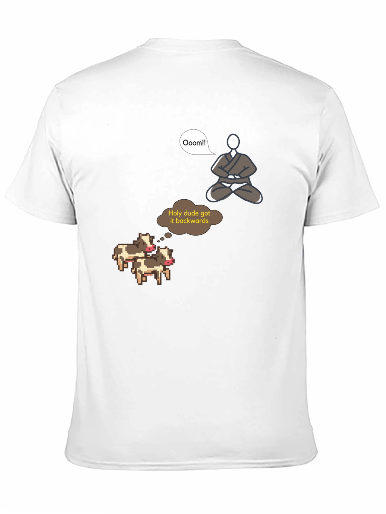 Zen Pixel Art T-Shirt