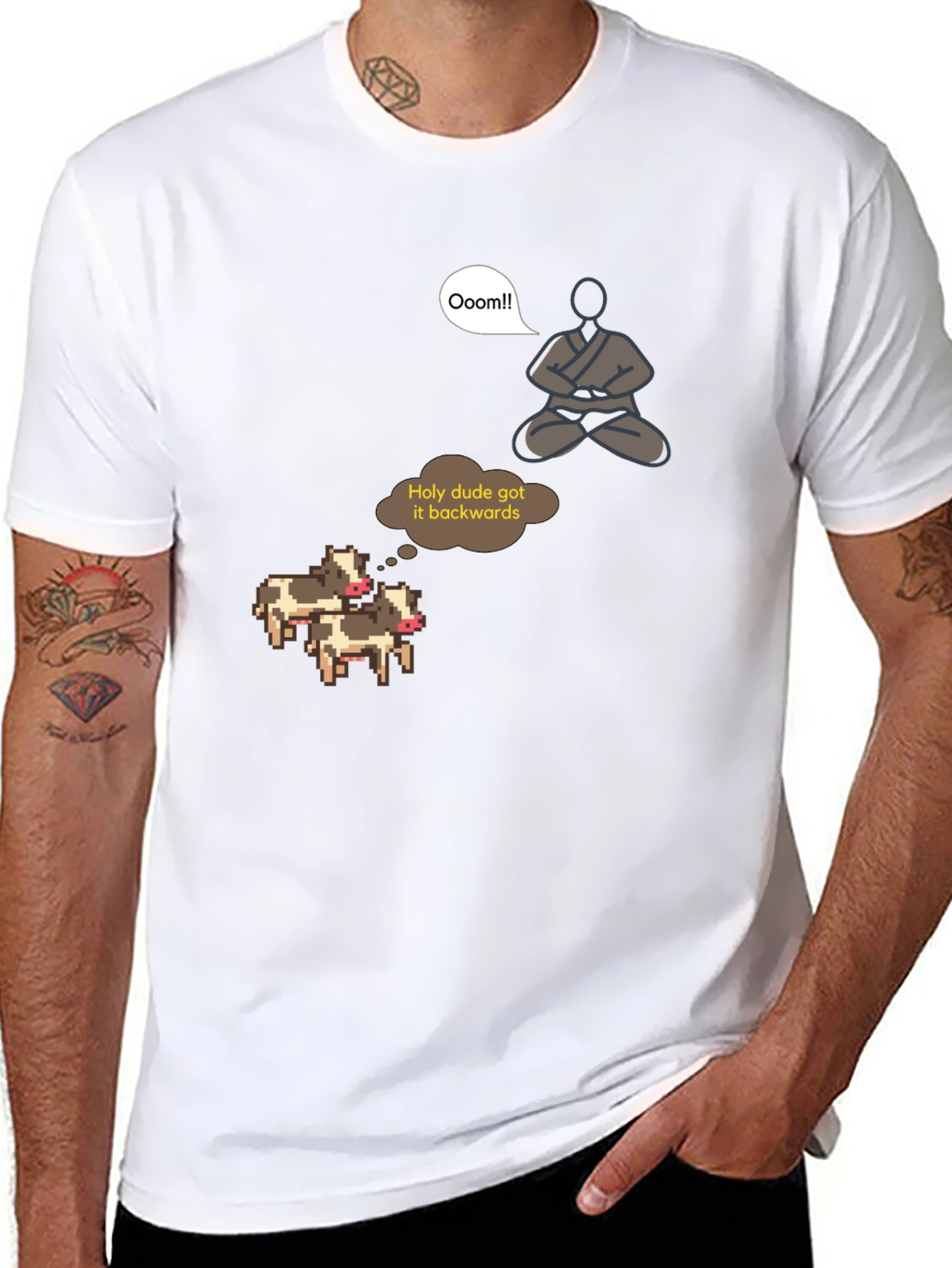 Zen Pixel Art T-Shirt