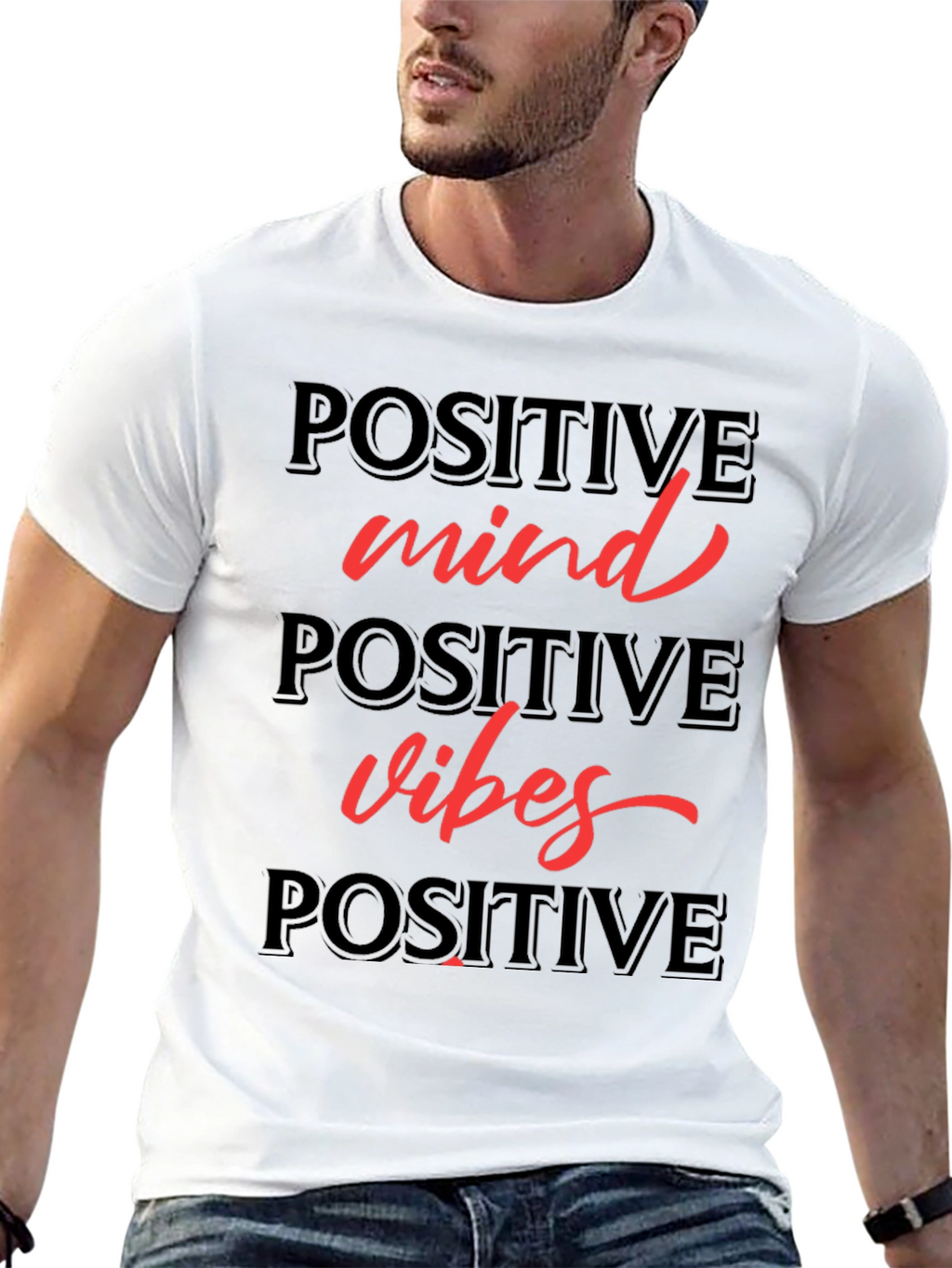 Positive Mind Positive Vibes T-Shirt