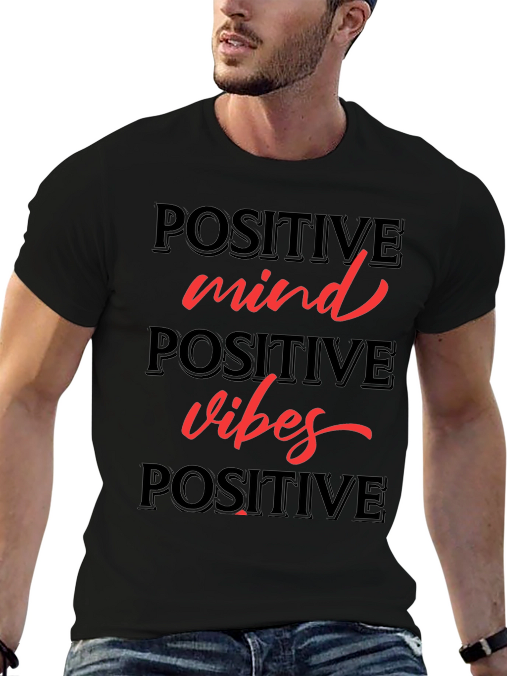 Positive Mind Positive Vibes T-Shirt