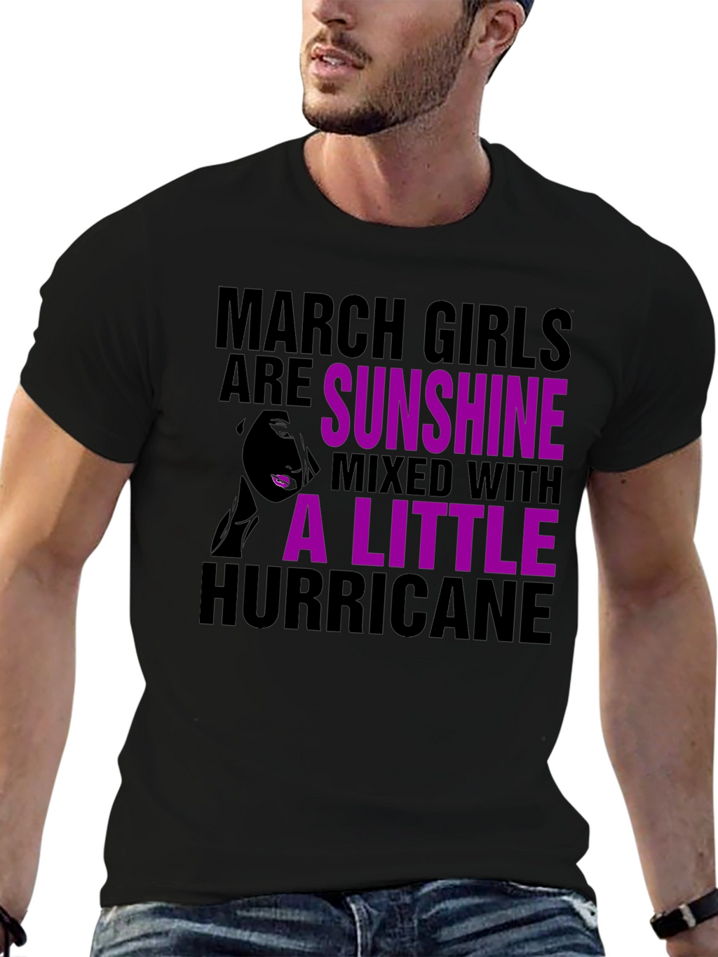 March Girls Sunshine Hurricane T-Shirt