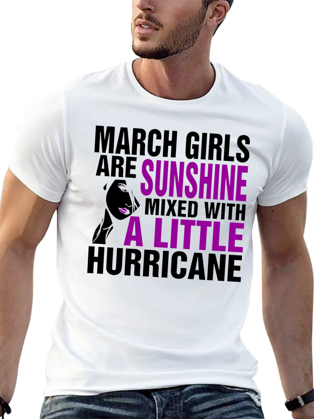 March Girls Sunshine Hurricane T-Shirt