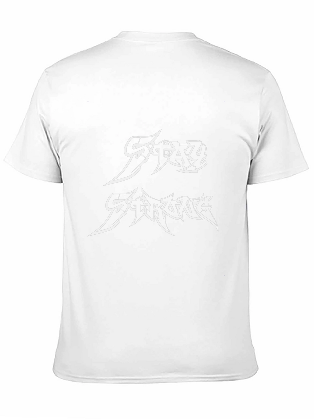 Stay Strong T-Shirt Black Graphic Tee