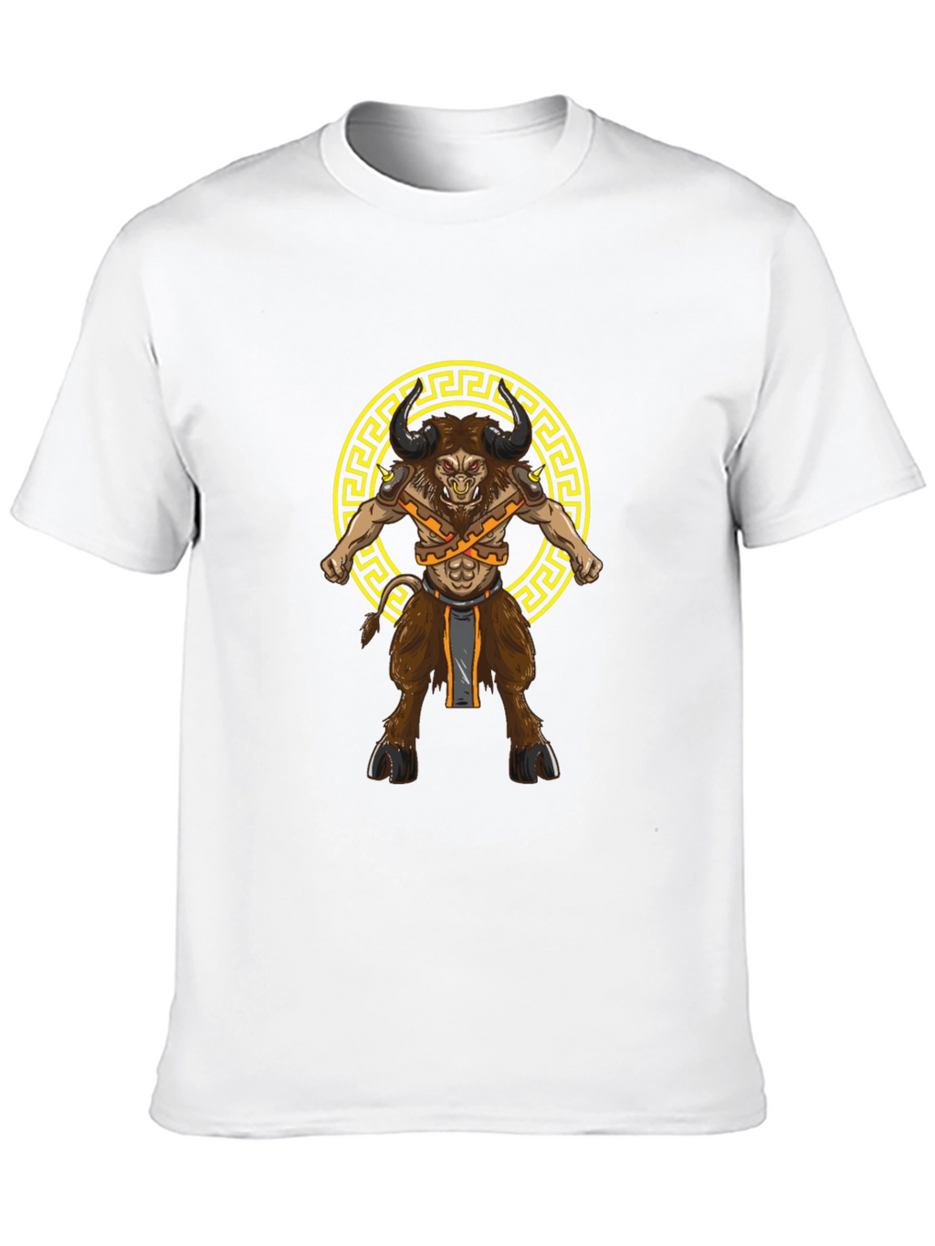 Minotaur Graphic T-Shirt - Mythical Creature Tee