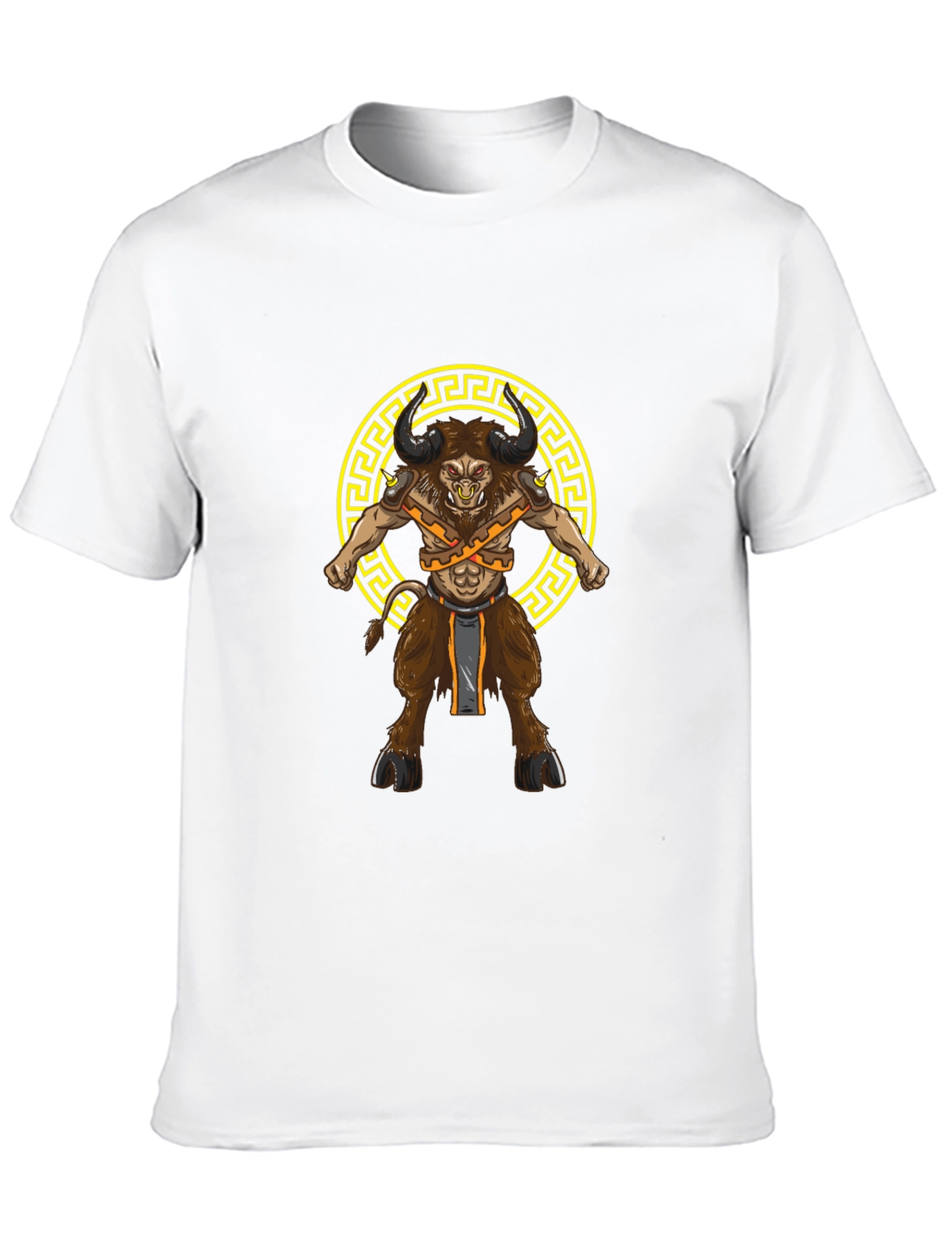Minotaur Graphic T-Shirt - Mythical Creature Tee