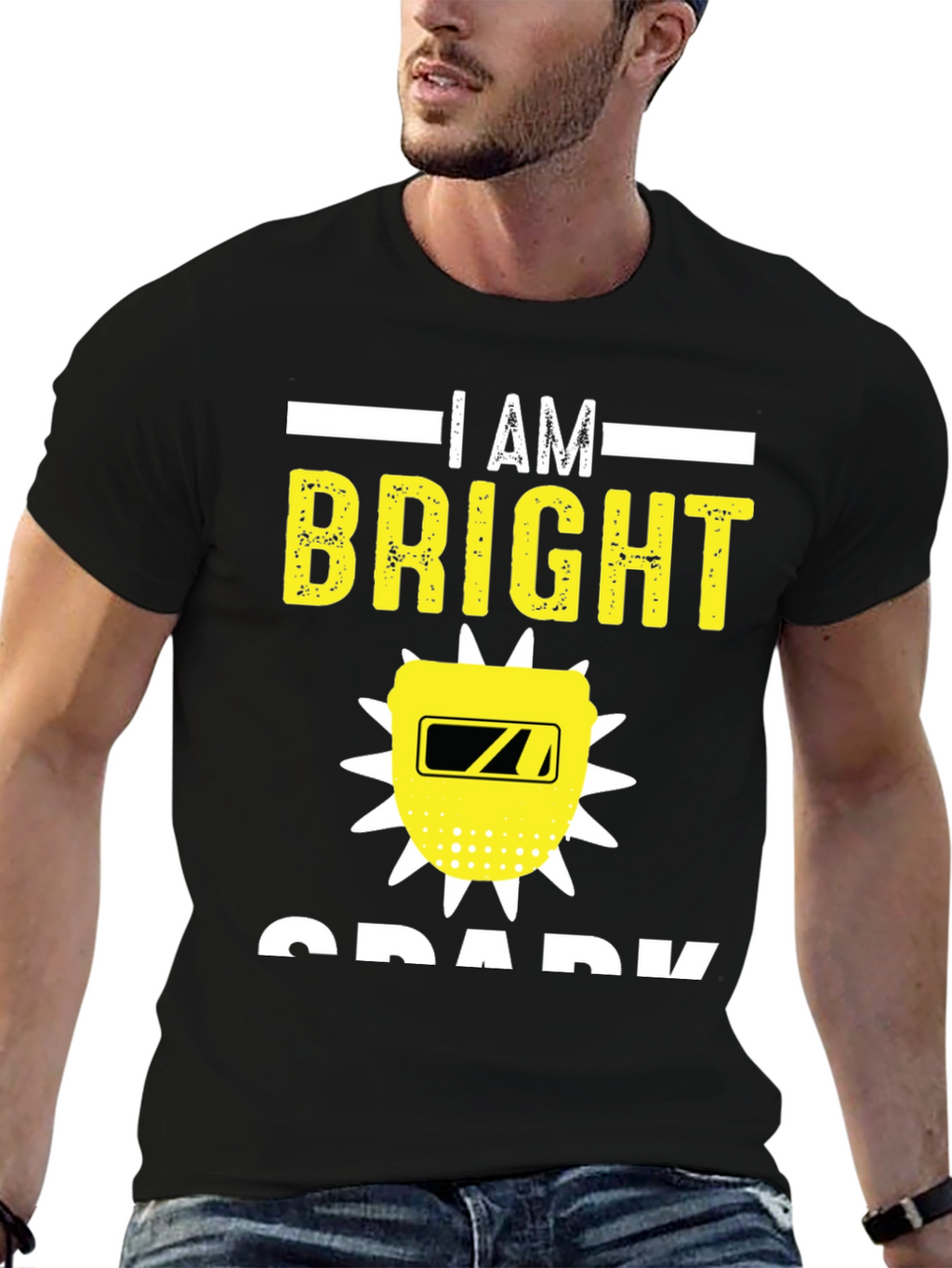 Bright Spark Graphic T-Shirt - Welder Tee