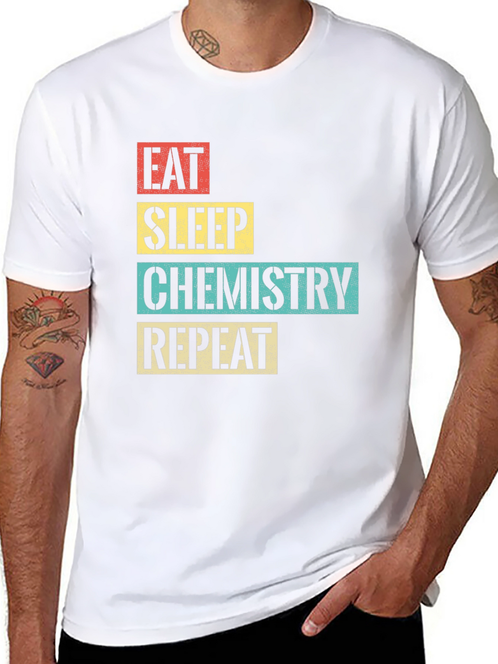 Eat Sleep Chemistry Repeat T-Shirt