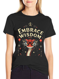 Embrace Wisdom Snake Graphic Tee