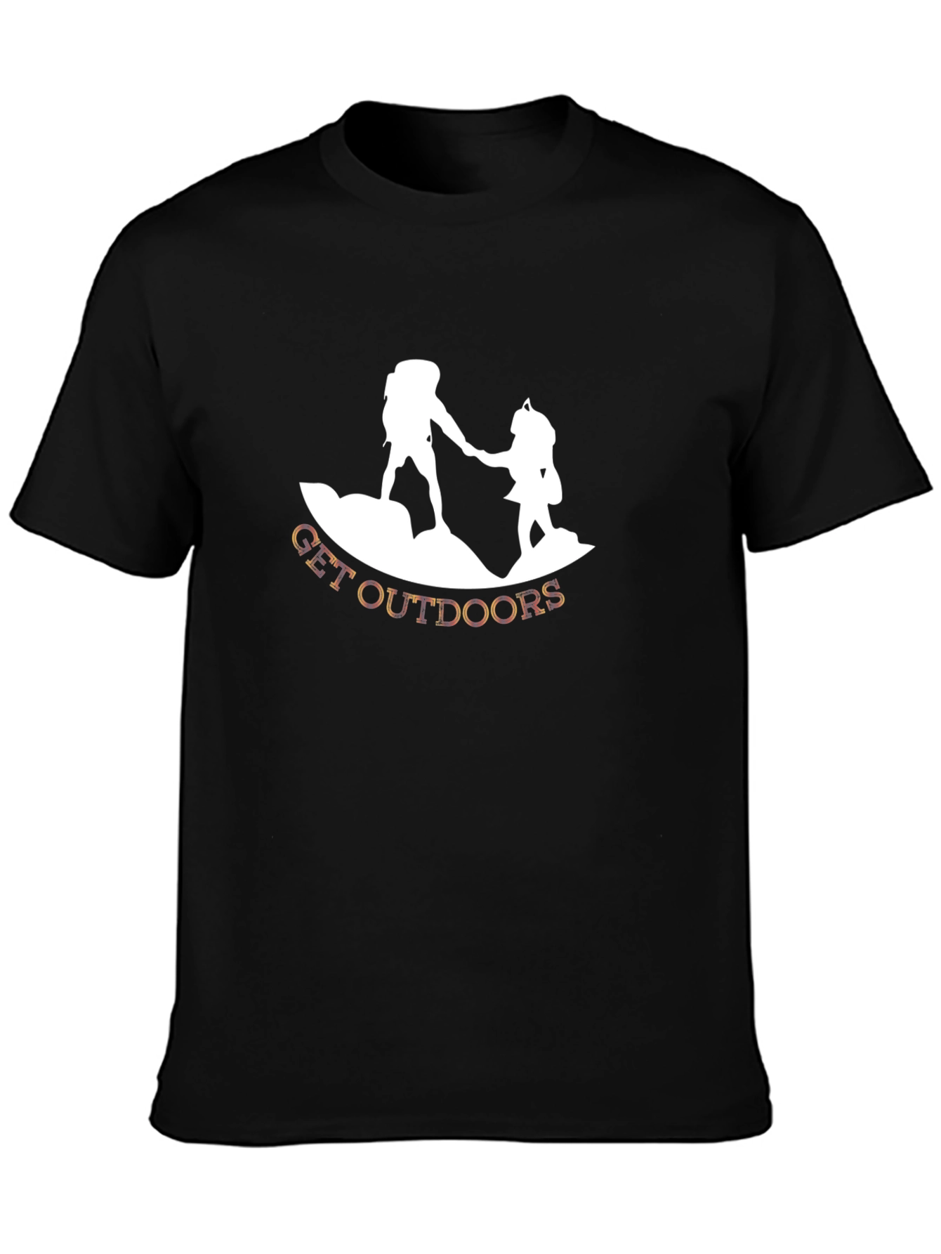 Get Outdoors Hiking Graphic Tee