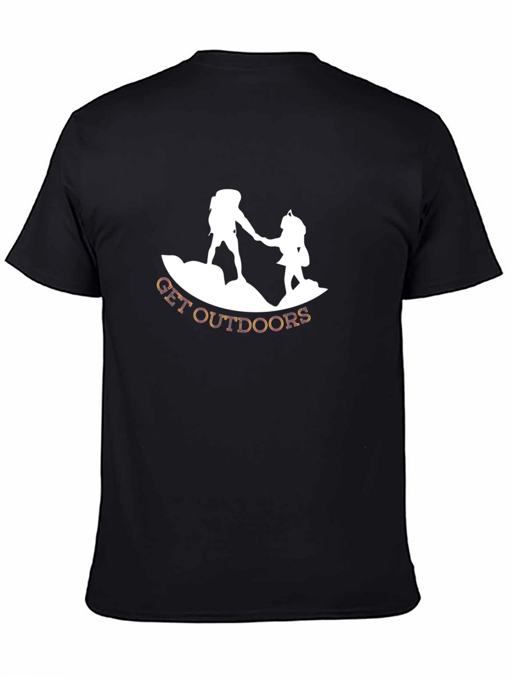 Get Outdoors Hiking Graphic Tee