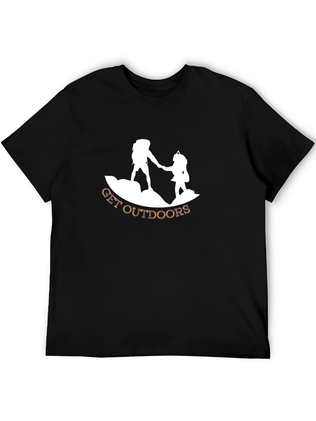 Get Outdoors Hiking Graphic Tee