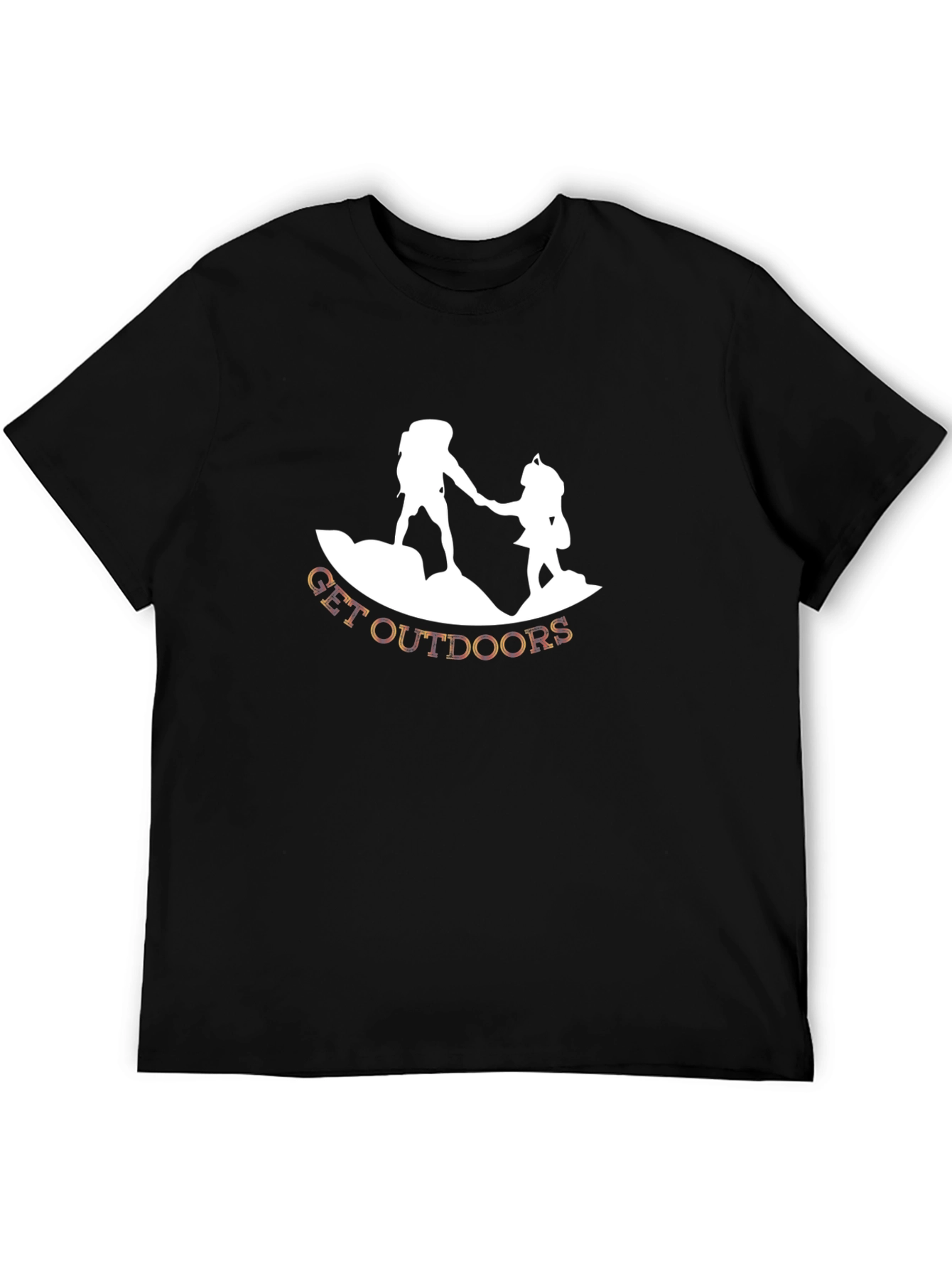 Get Outdoors Hiking Graphic Tee
