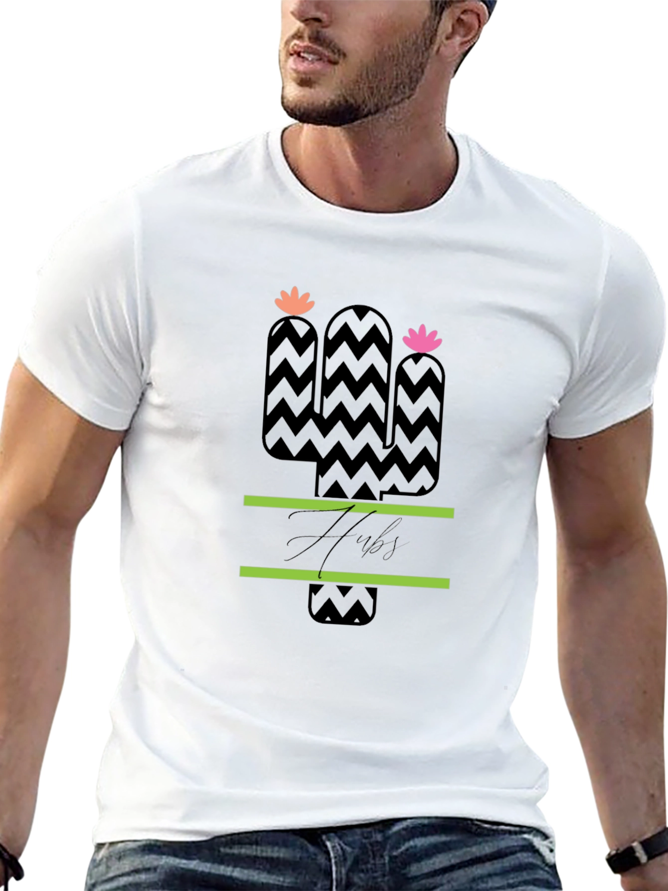 Cactus Graphic Print T-Shirt