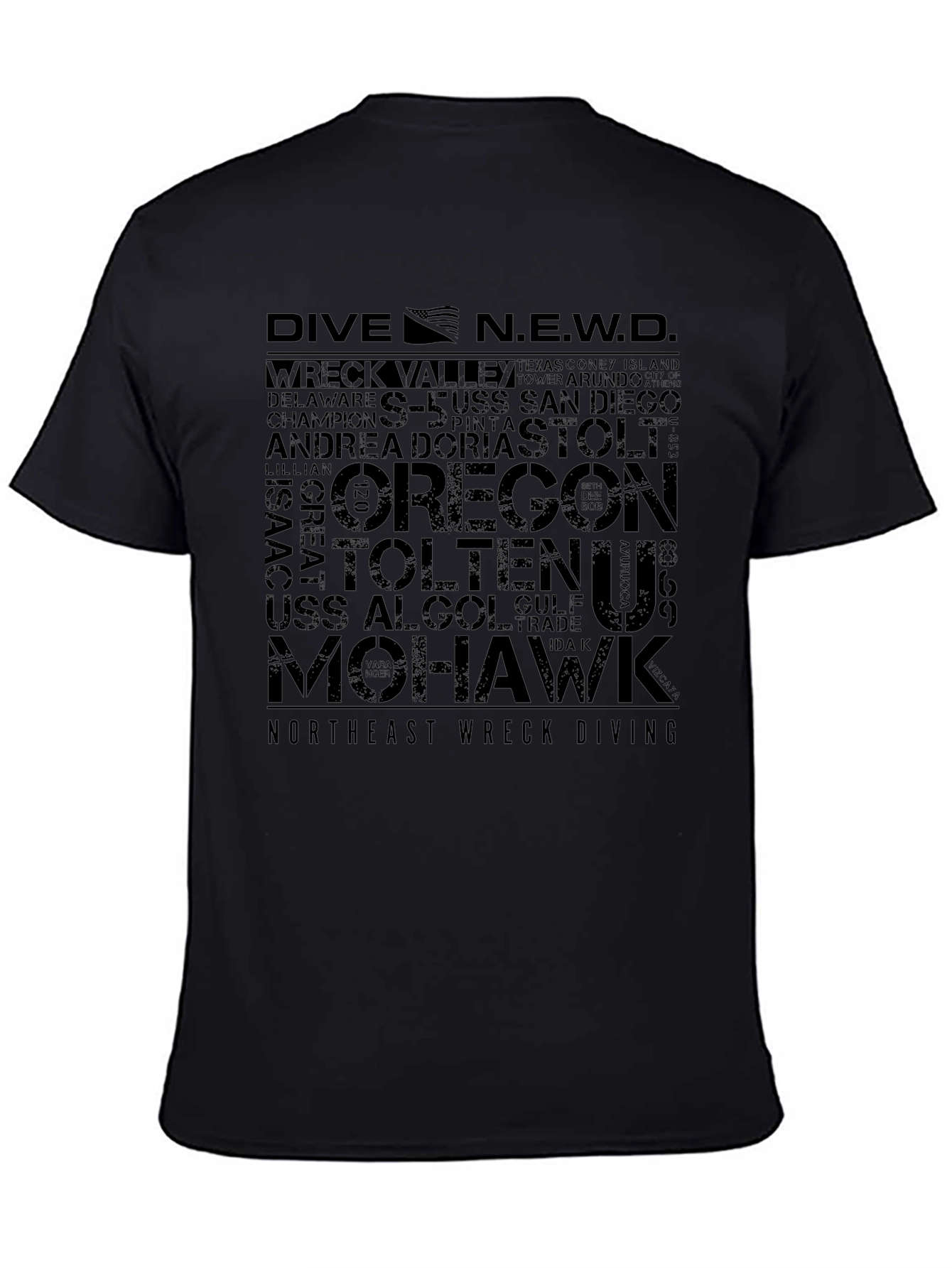 Dive N.E.W.D. Wreck Diving T-Shirt