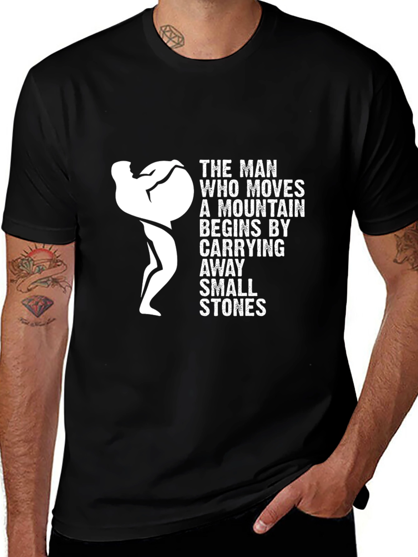Motivational Man Mountain T-Shirt