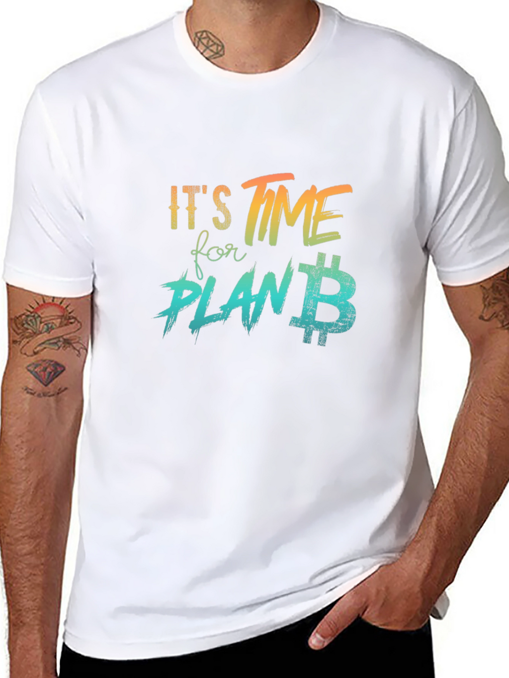 Its Time for Plan B Bitcoin T-Shirt