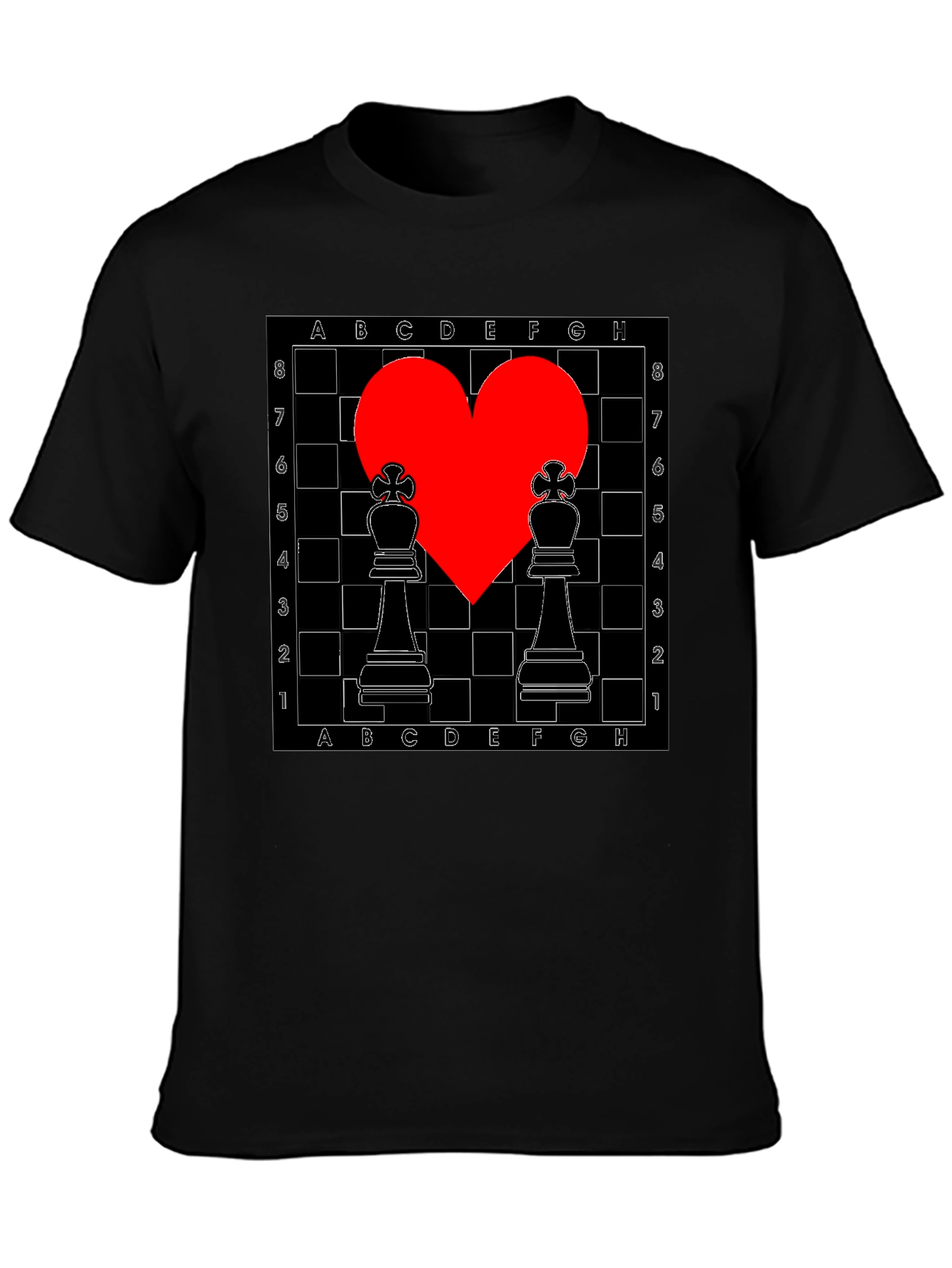 Chess Love King T-Shirt