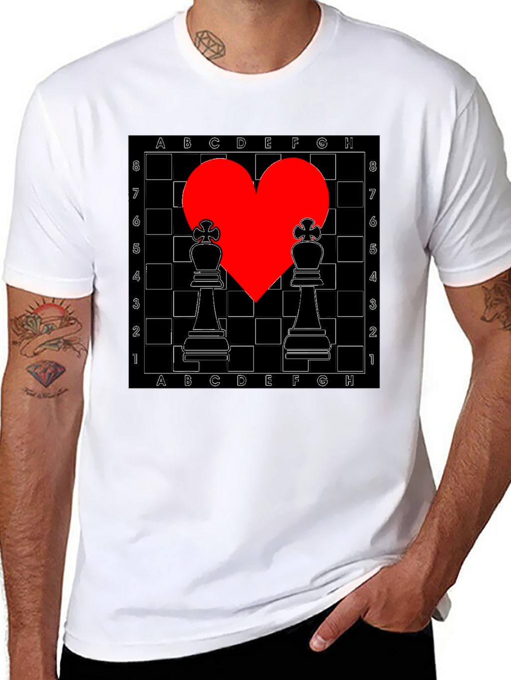 Chess Love King T-Shirt