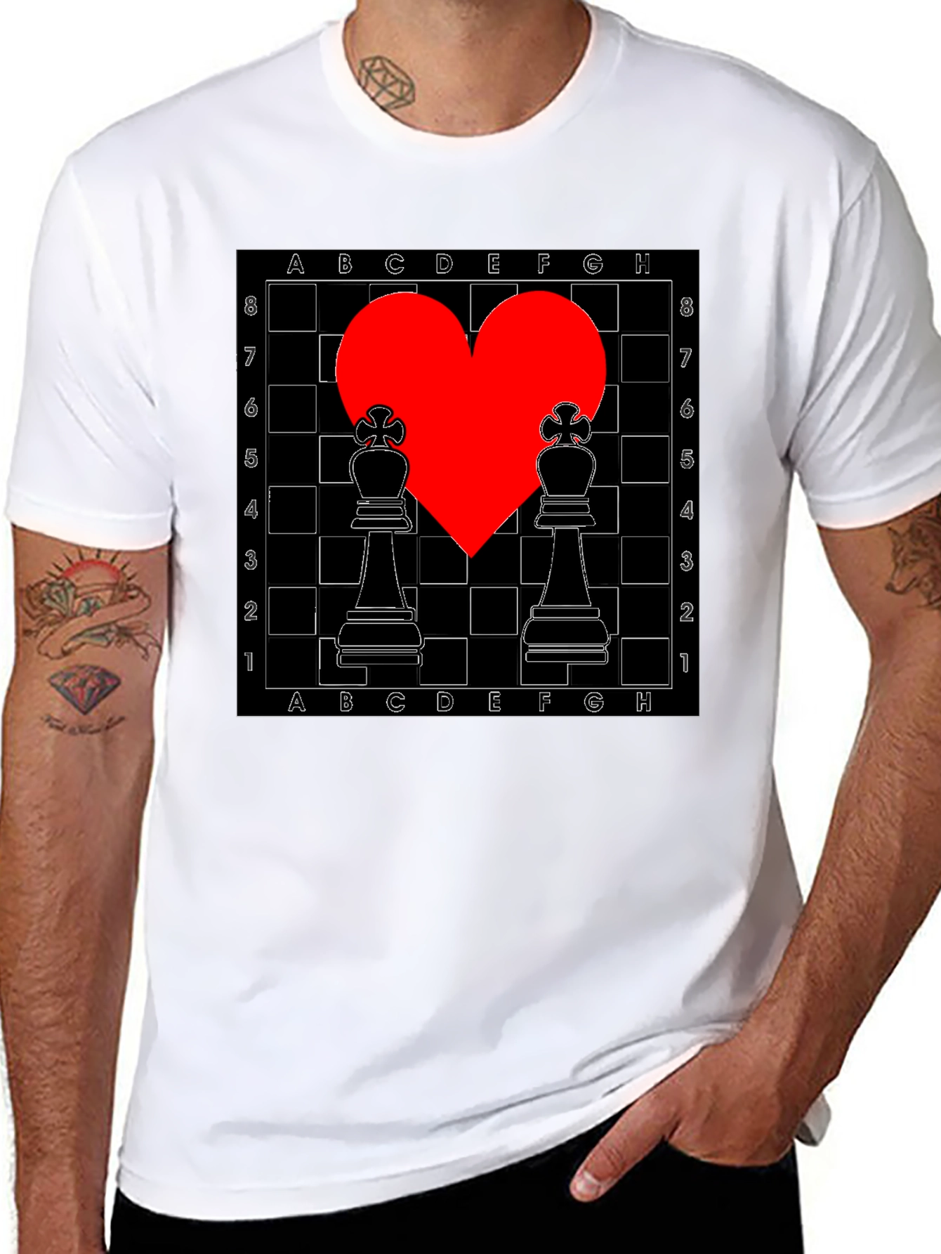 Chess Love King T-Shirt