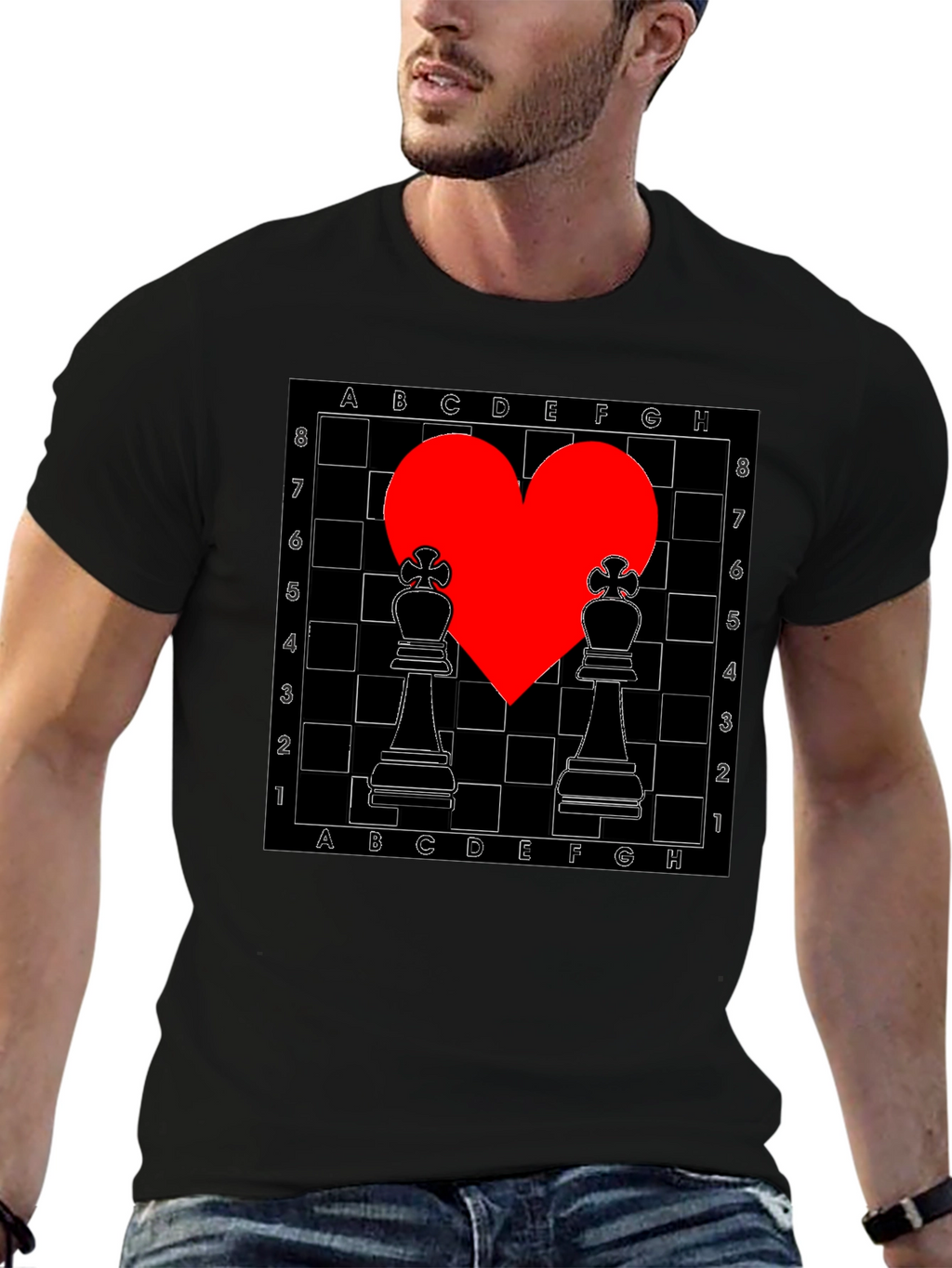Chess Love King T-Shirt