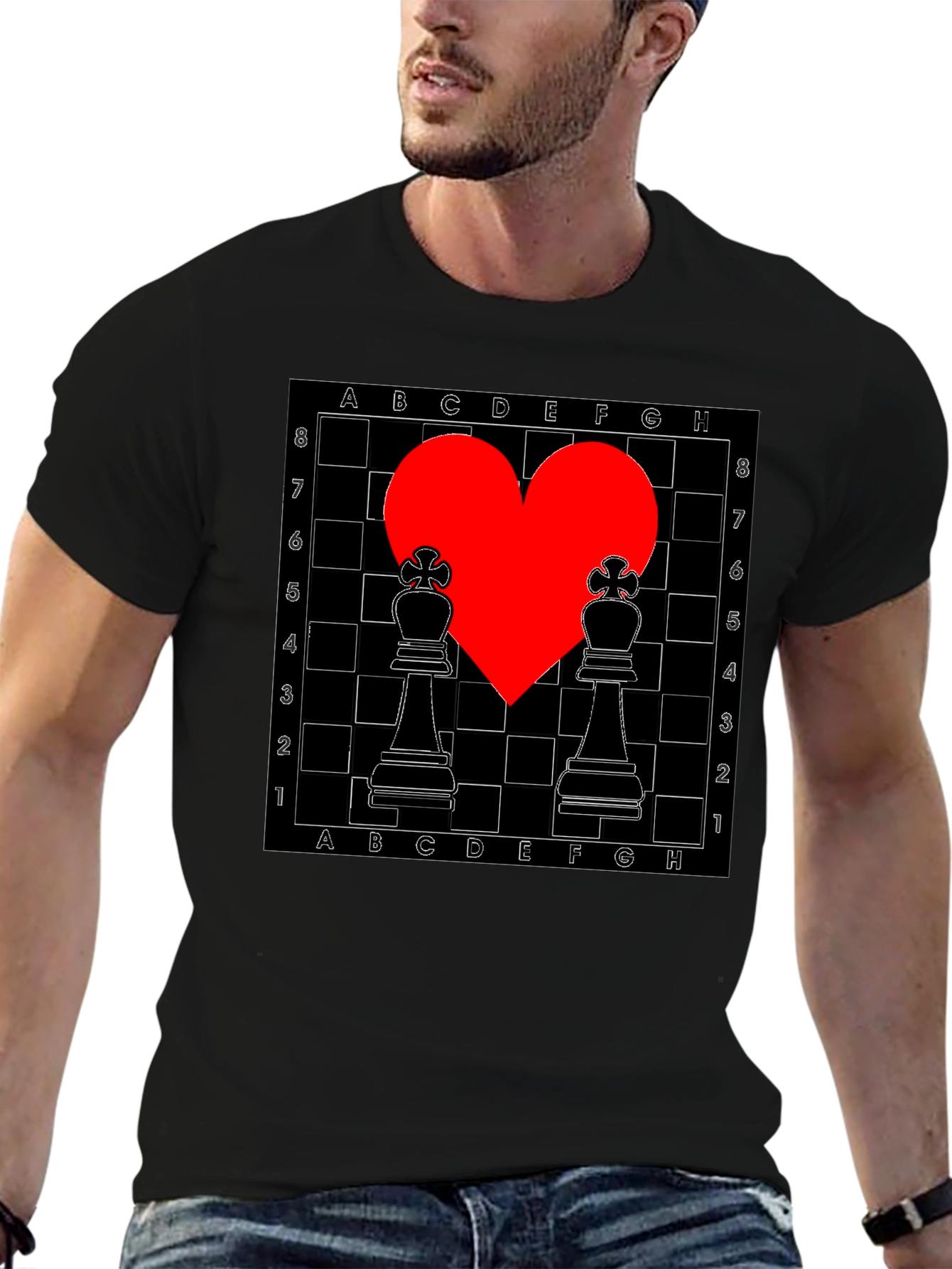 Chess Love King T-Shirt