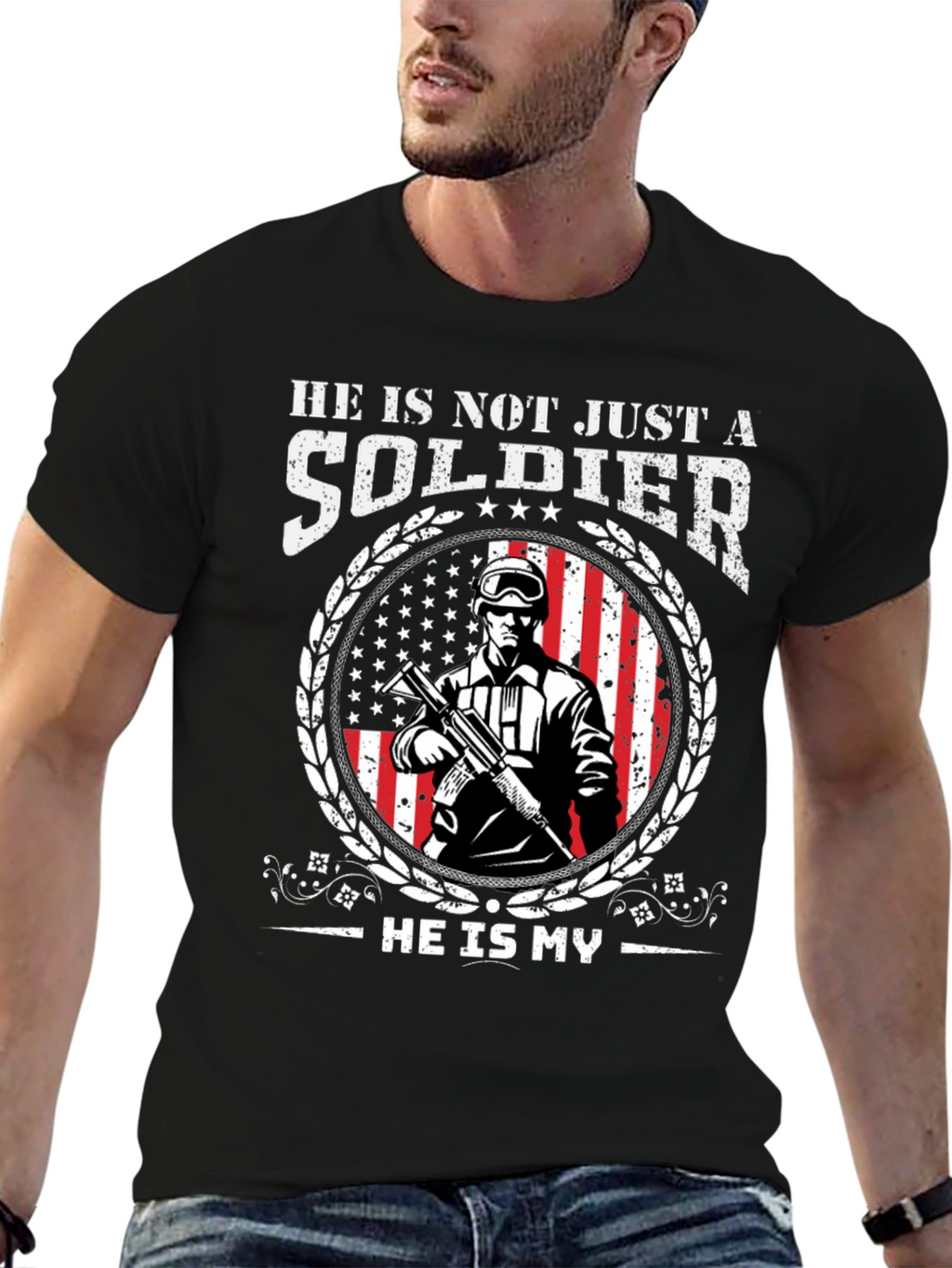 He Is Not Just A Soldier T-Shirt