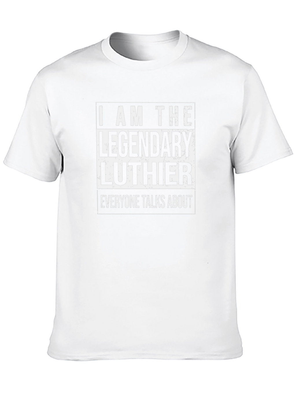 Legendary Luthier T-Shirt - Black Graphic Tee