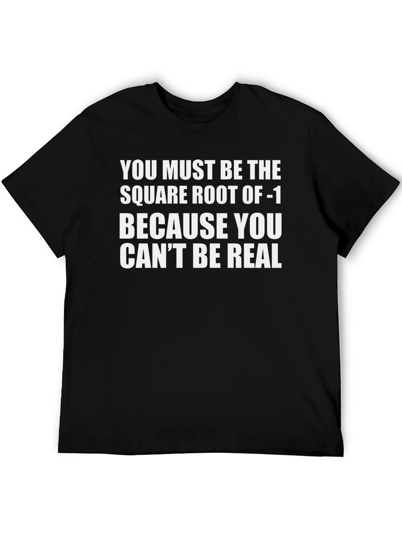 Square Root of -1 Funny Math T-Shirt