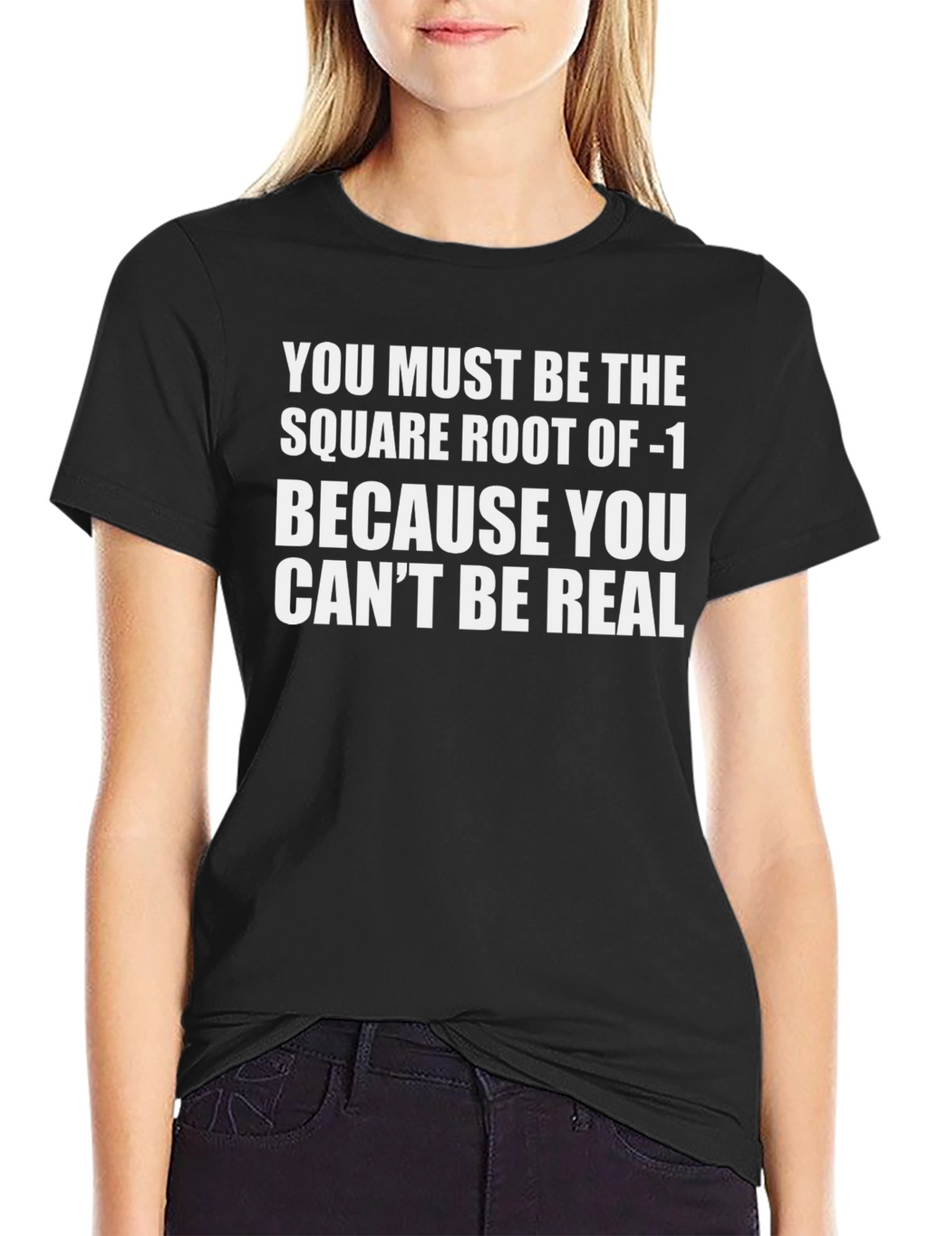 Square Root of -1 Funny Math T-Shirt