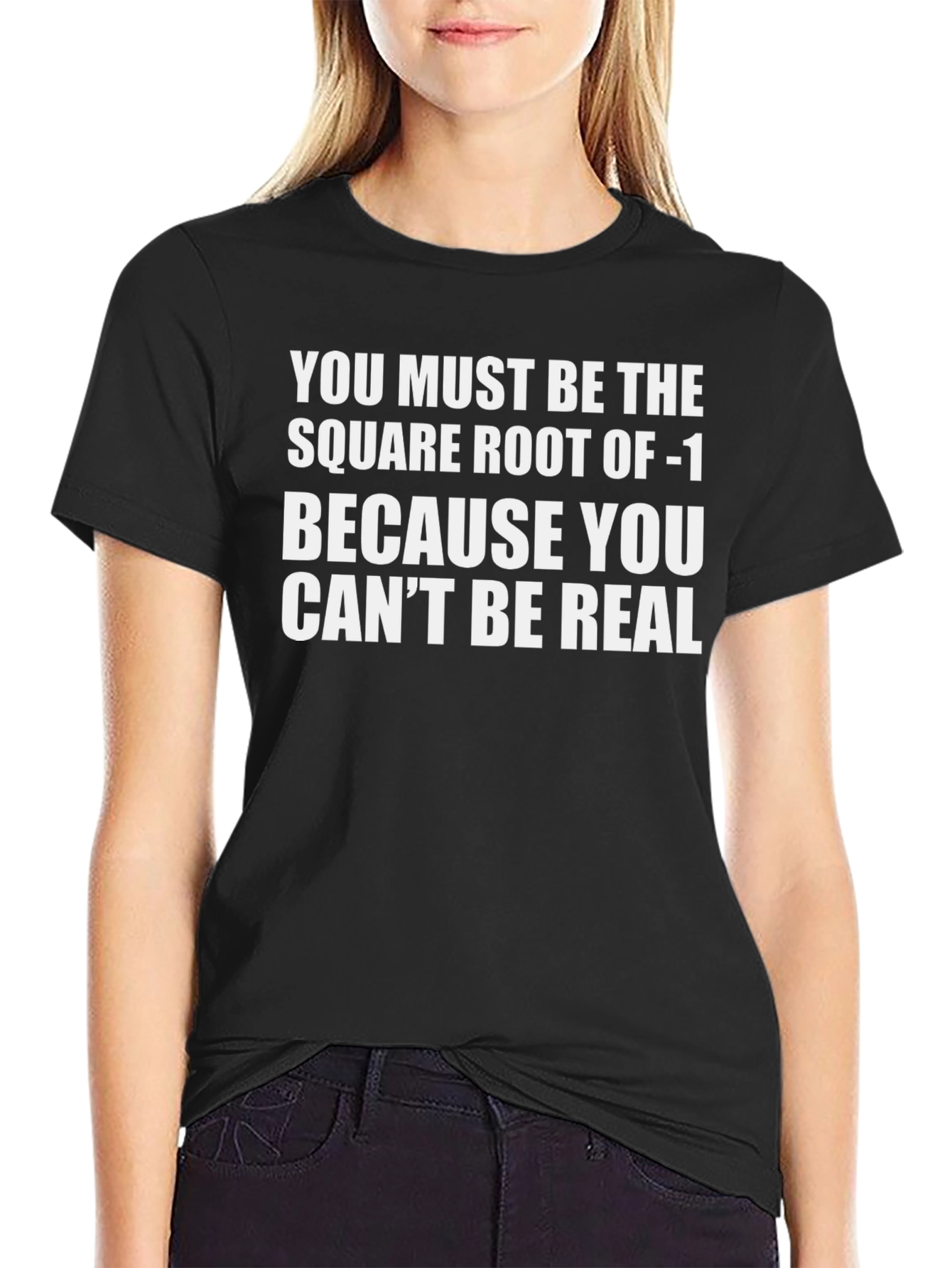 Square Root of -1 Funny Math T-Shirt