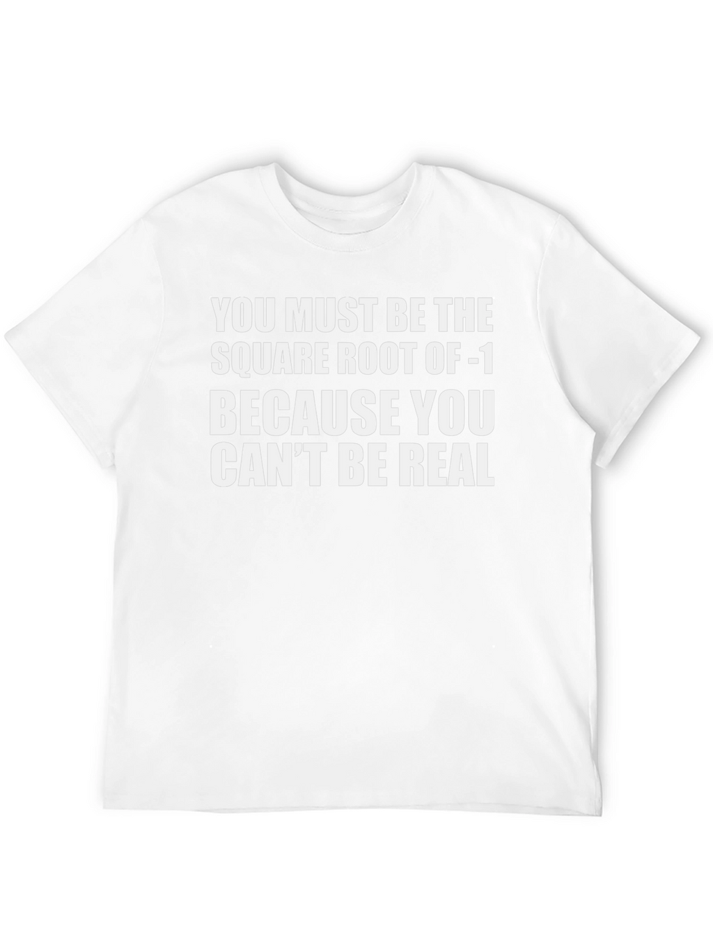 Square Root of -1 Funny Math T-Shirt