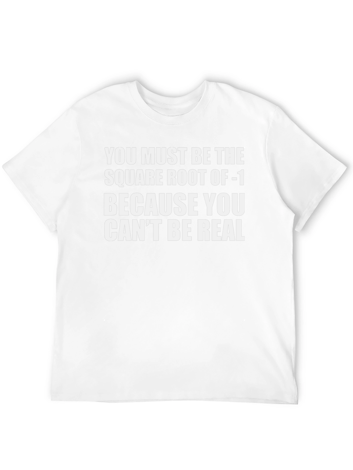Square Root of -1 Funny Math T-Shirt
