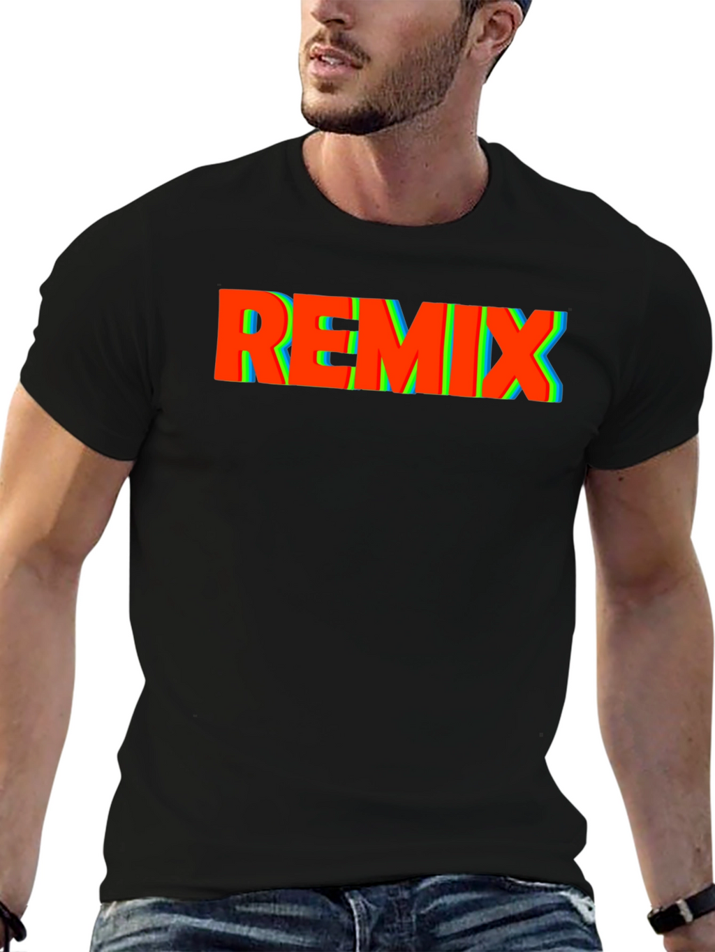 REMIX Graphic Tee - Bold Statement T-Shirt